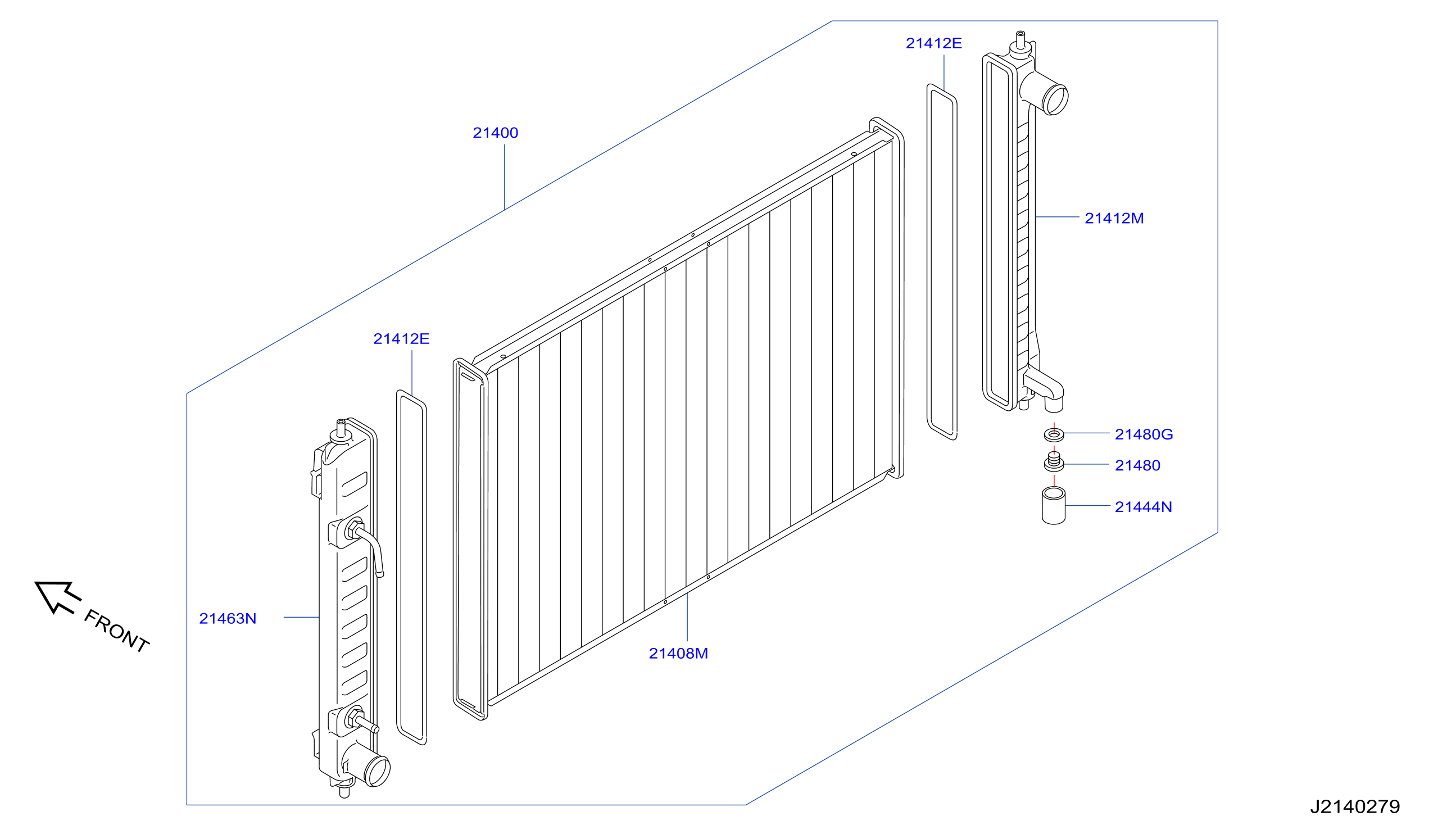 Radiator Shroud Inverter Cooling Radiator