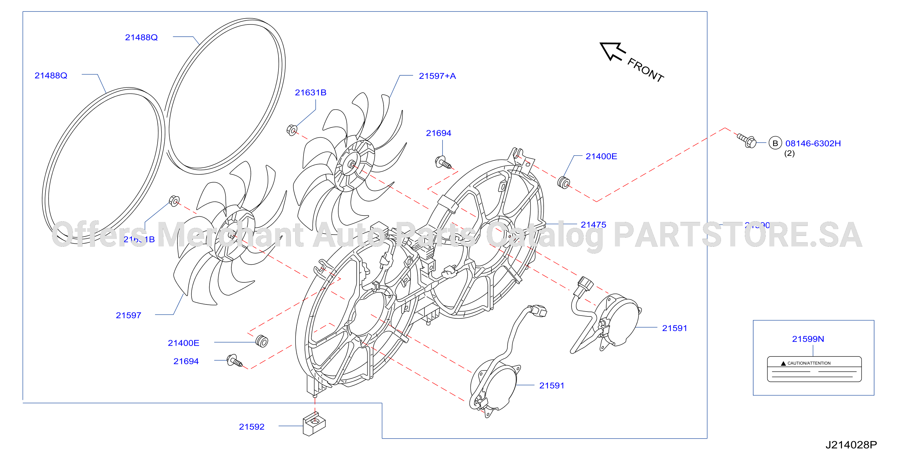 Radiator Shroud Inverter Cooling Shroud