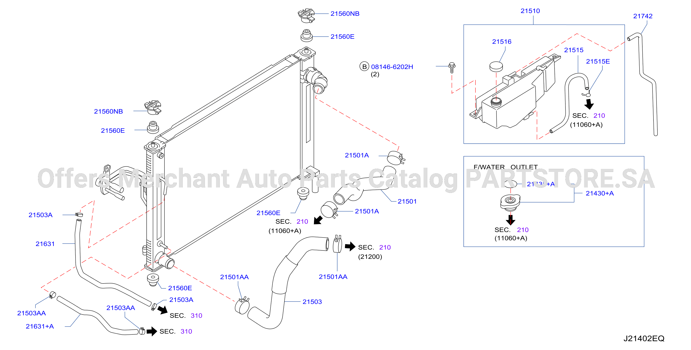Radiator Shroud Inverter Cooling Fitting Parts