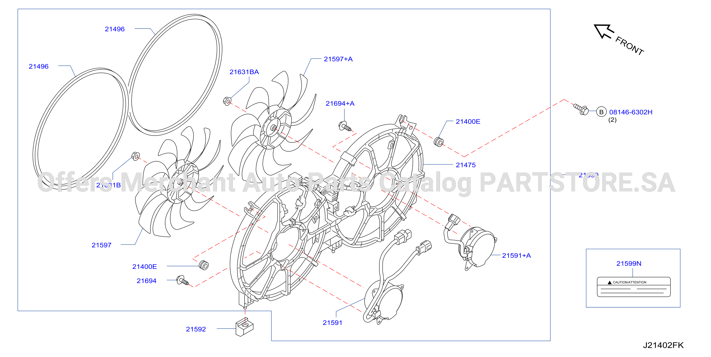 Radiator Shroud Inverter Cooling Shroud