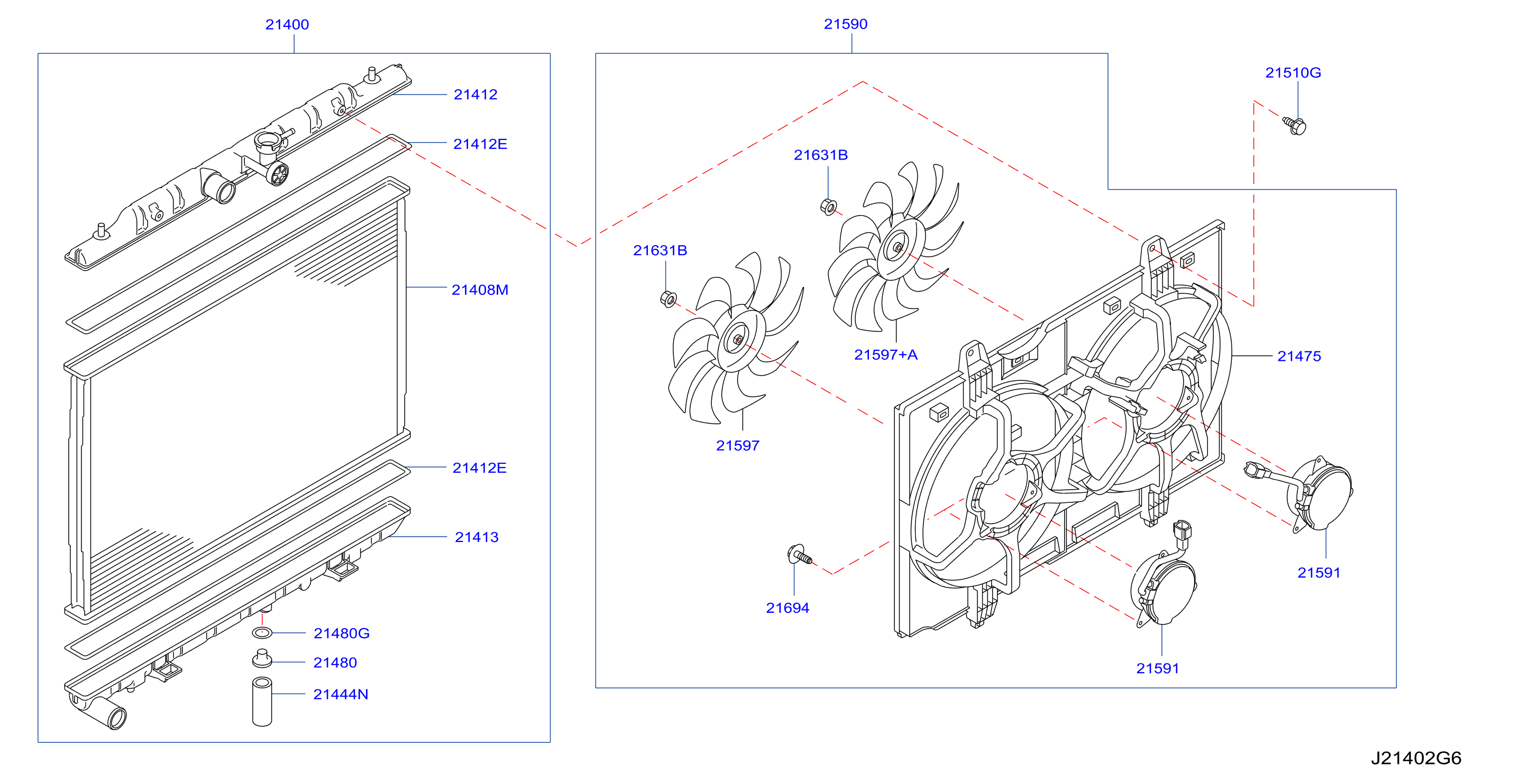 Radiator Shroud Inverter Cooling Radiator