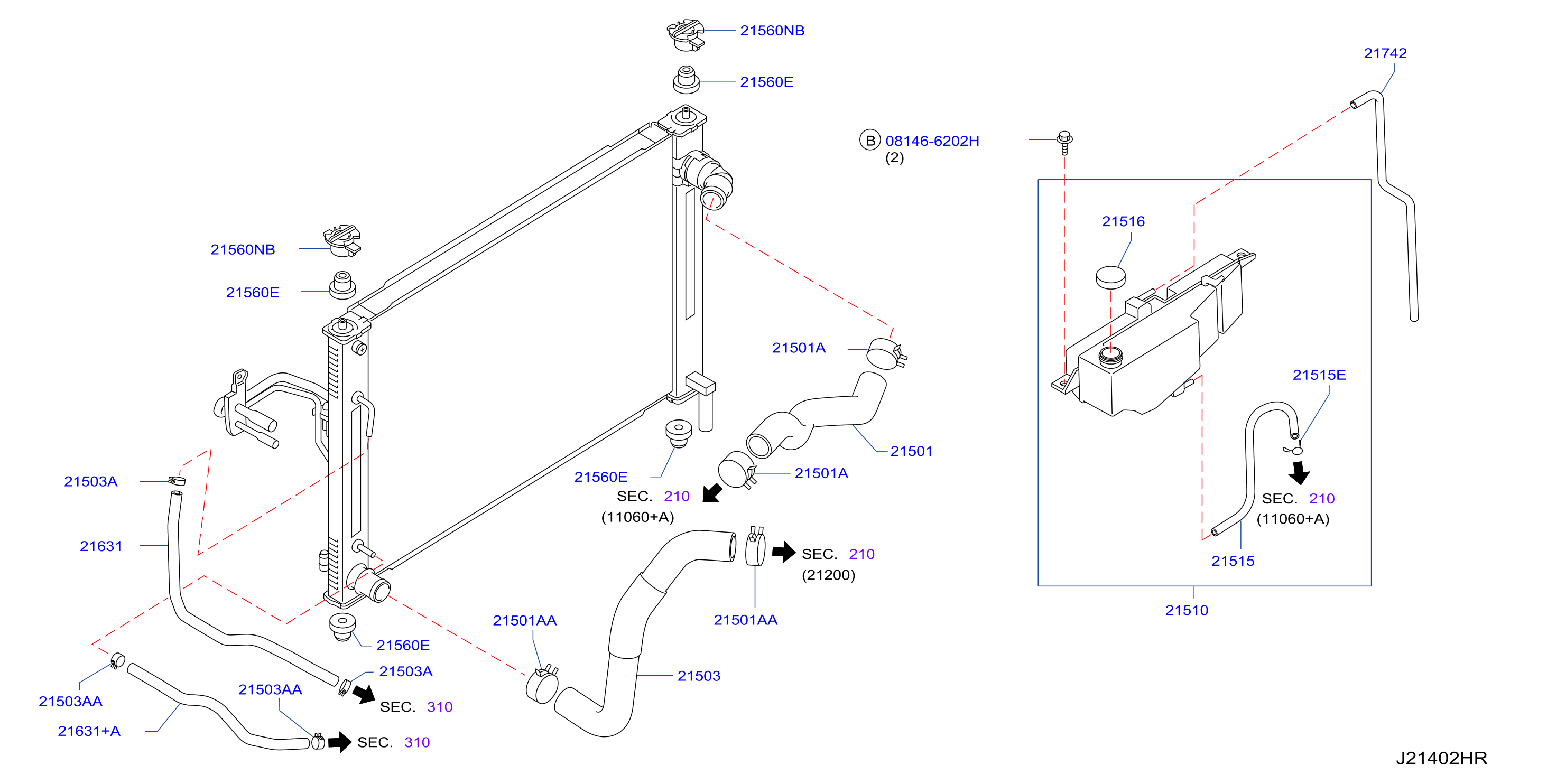 Radiator Shroud Inverter Cooling Fitting Parts