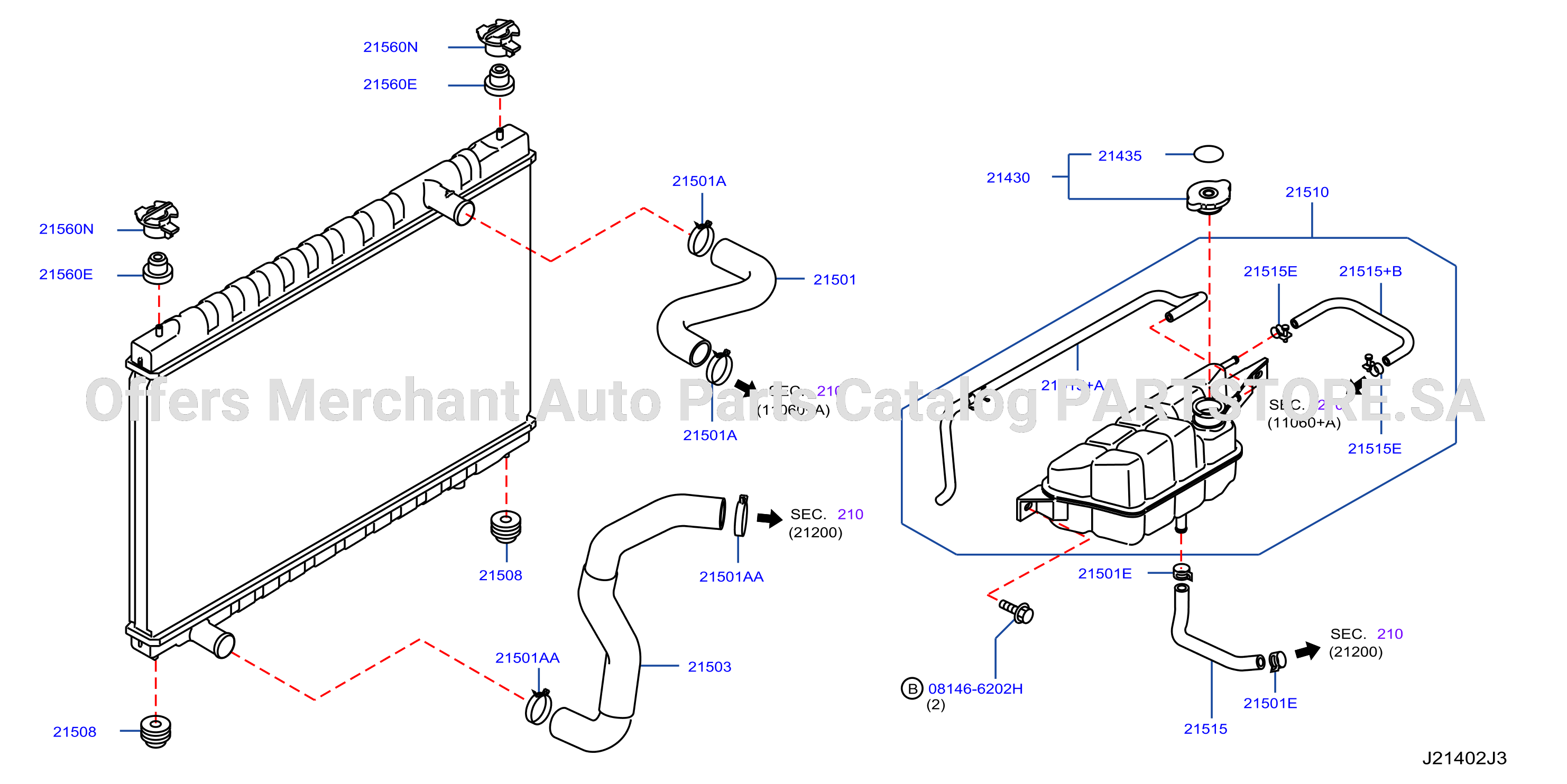 Radiator Shroud Inverter Cooling Fitting Parts