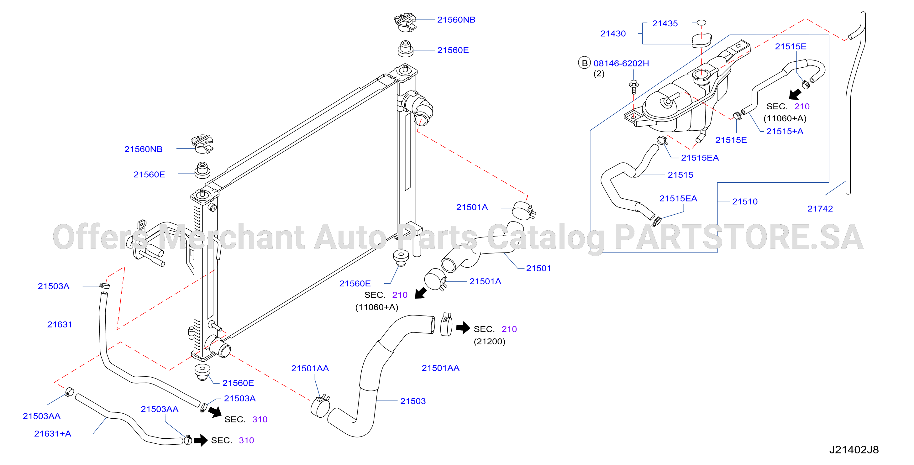 Radiator Shroud Inverter Cooling Fitting Parts