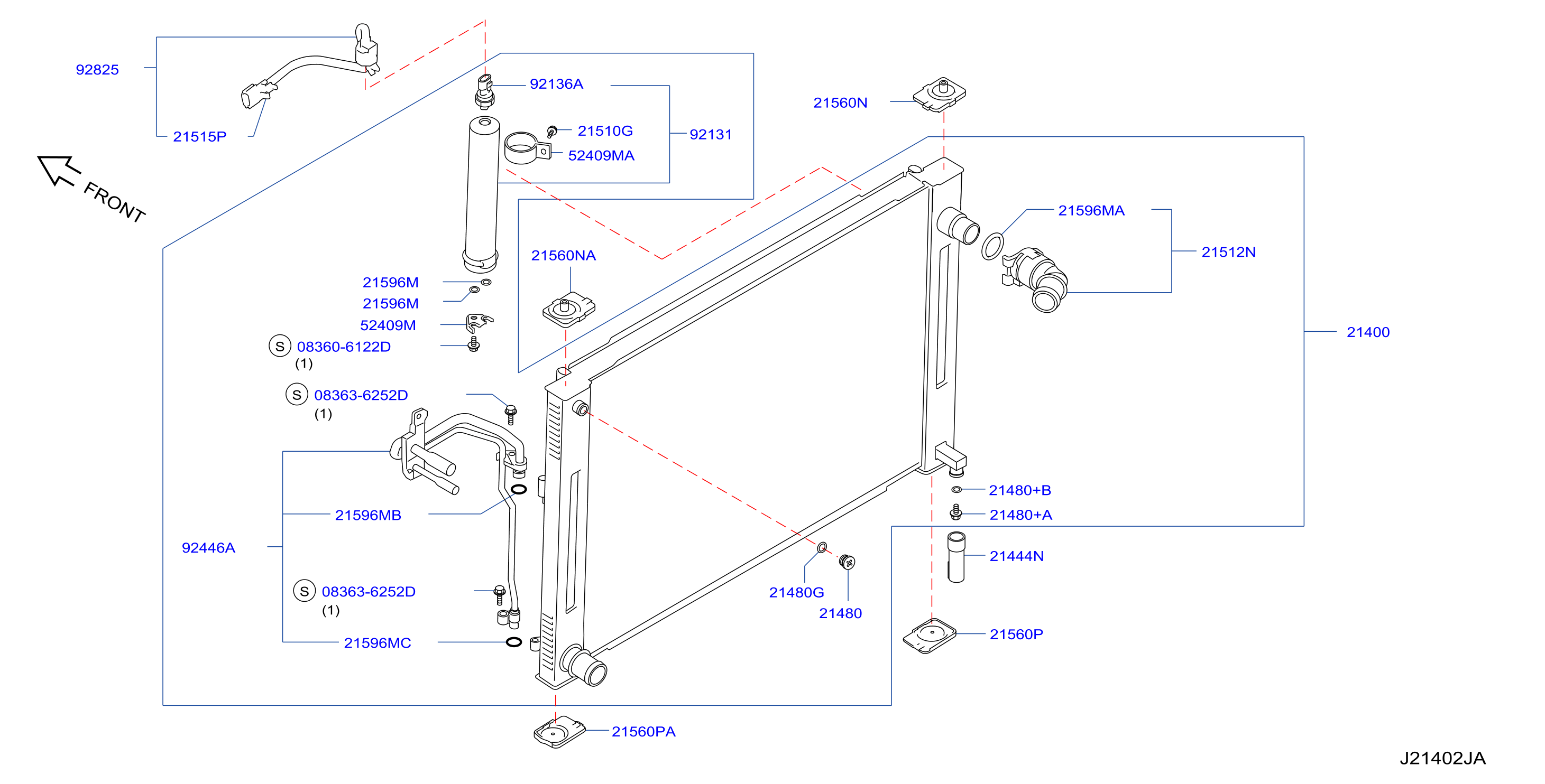 Radiator Shroud Inverter Cooling Radiator