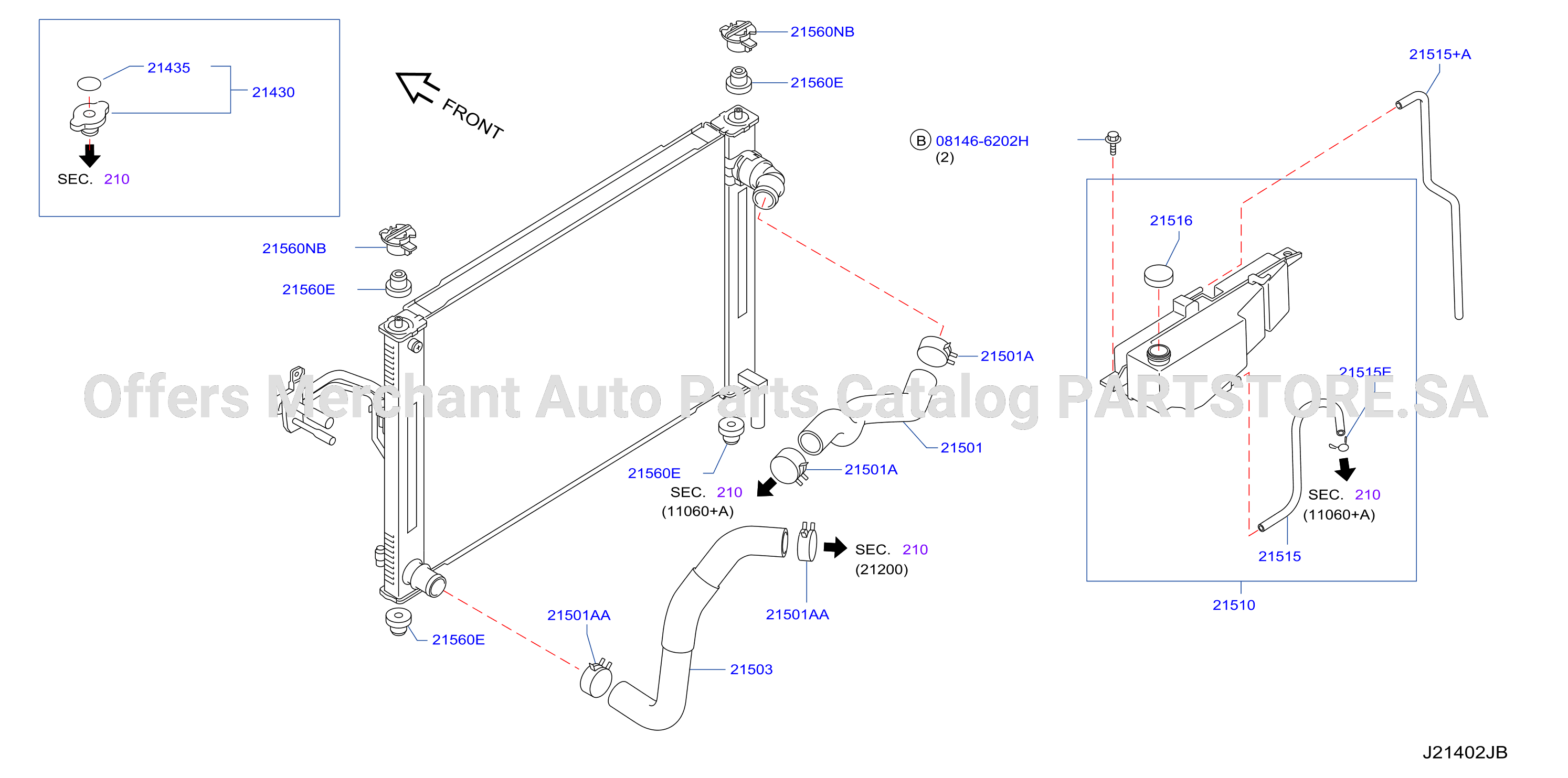 Radiator Shroud Inverter Cooling Fitting Parts