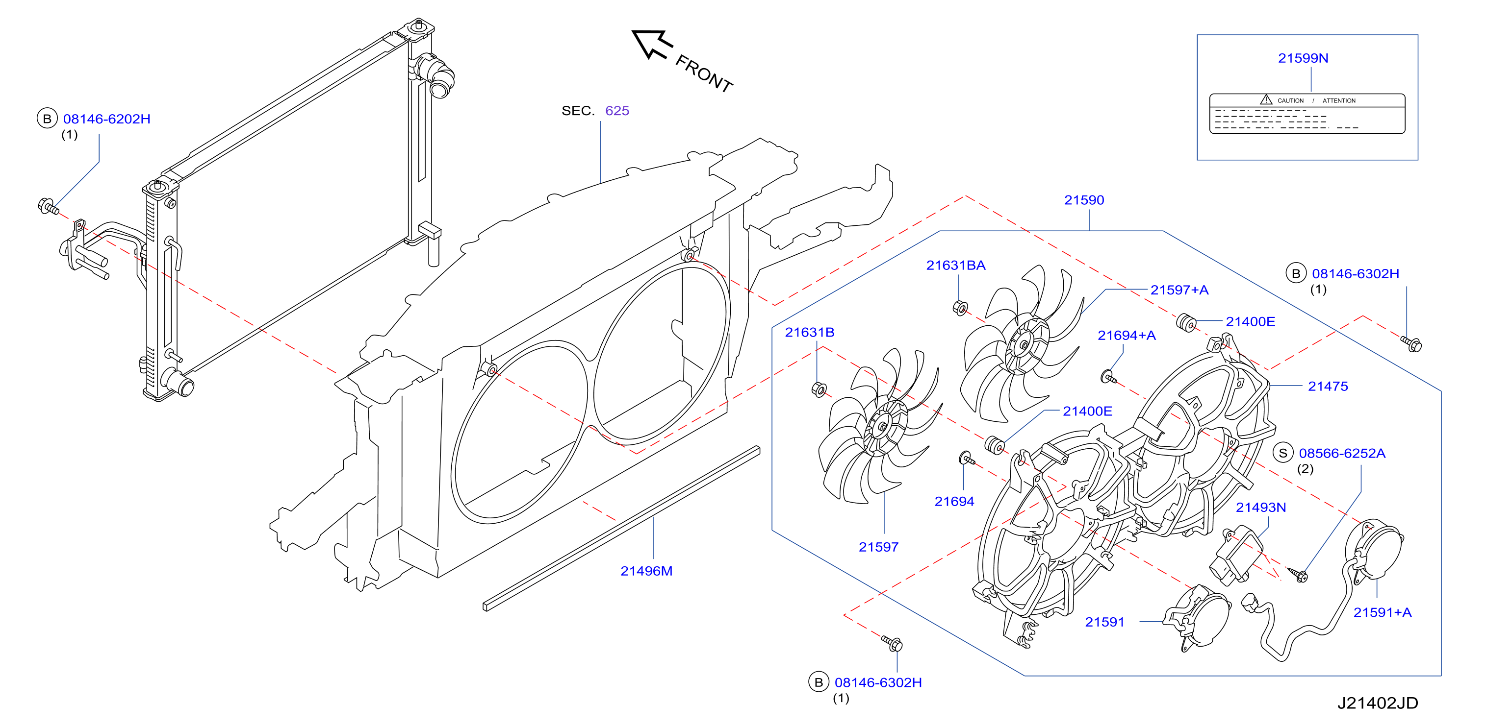 Radiator Shroud Inverter Cooling Shroud