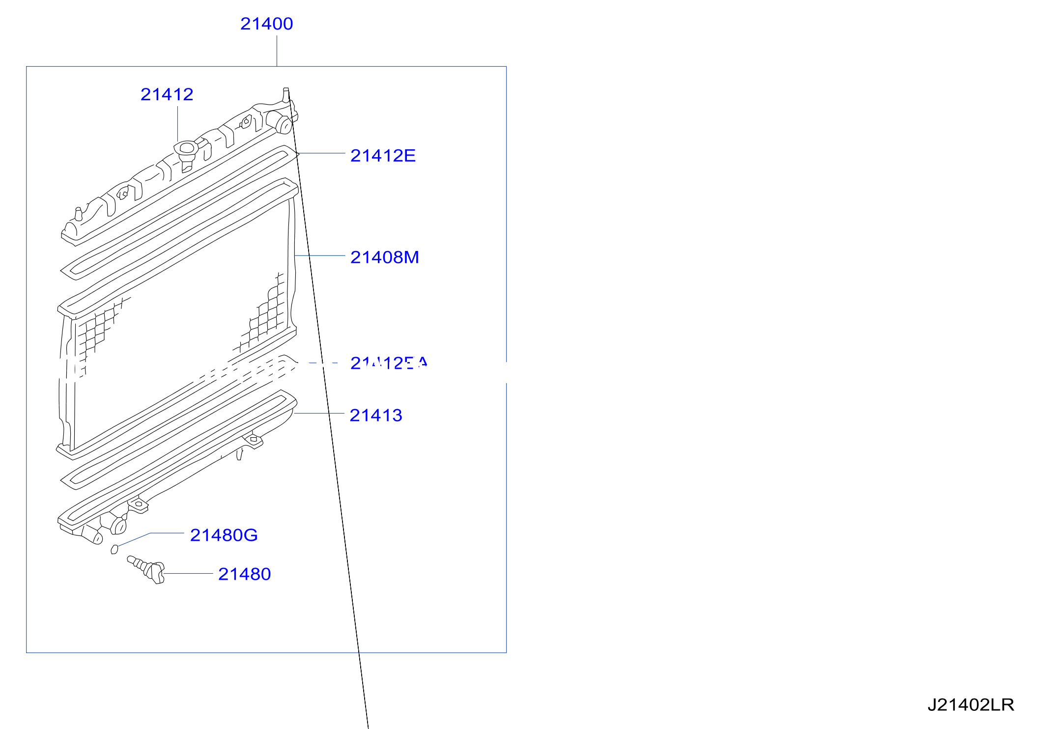 Radiator Shroud Inverter Cooling Radiator