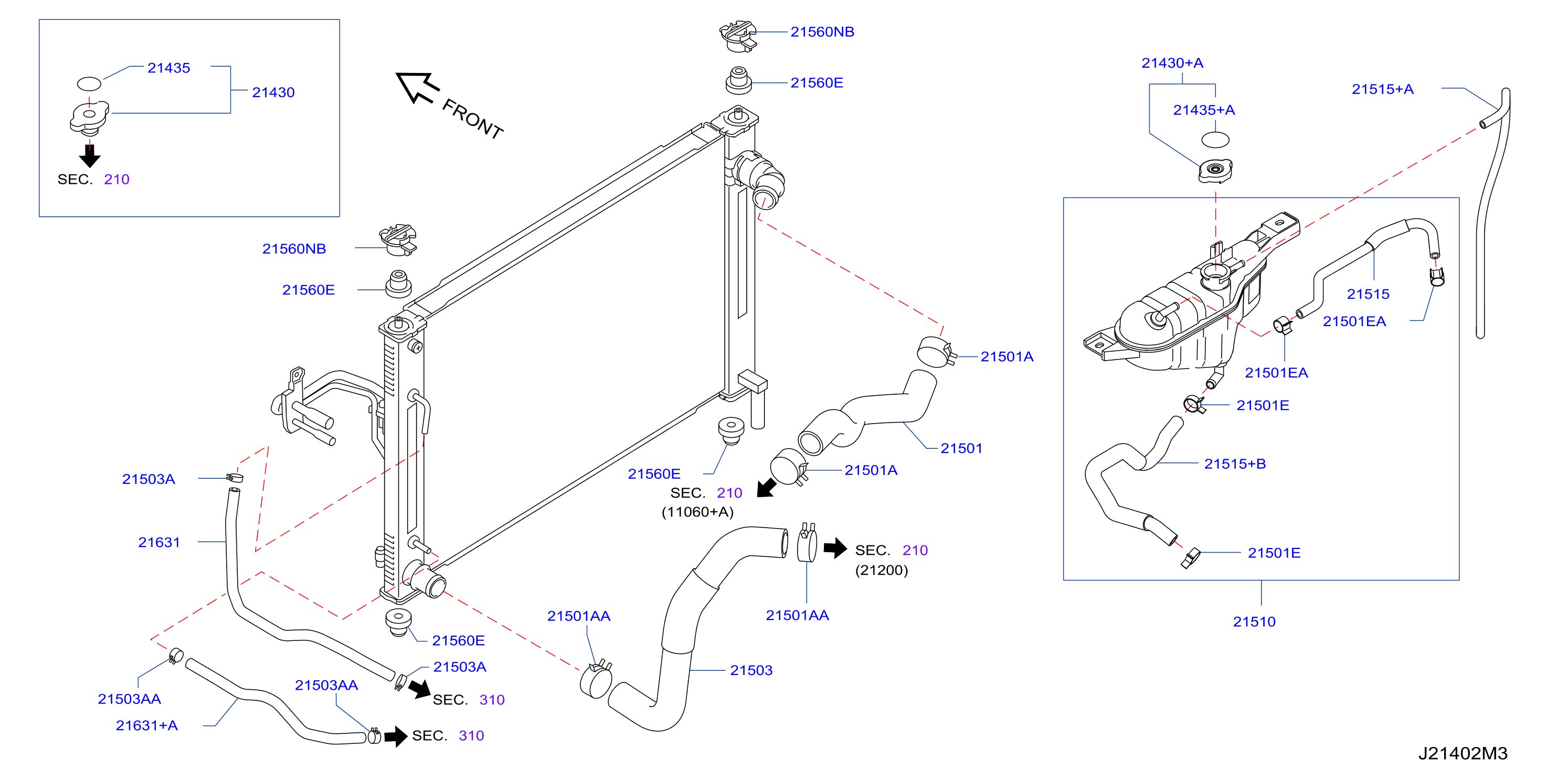 Radiator Shroud Inverter Cooling Fitting Parts