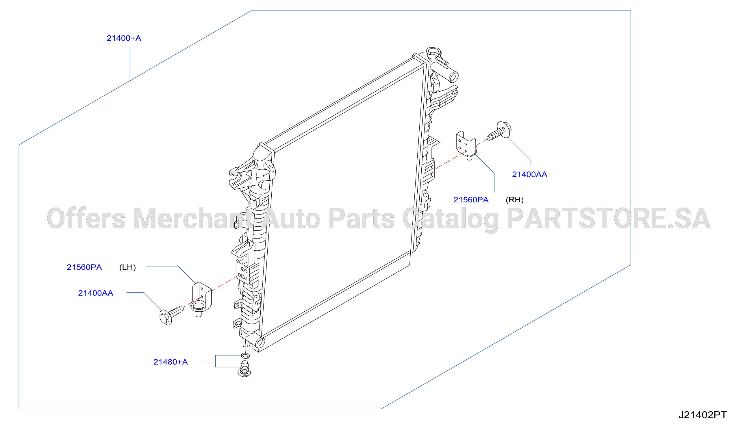 Radiator Shroud Inverter Cooling Radiator