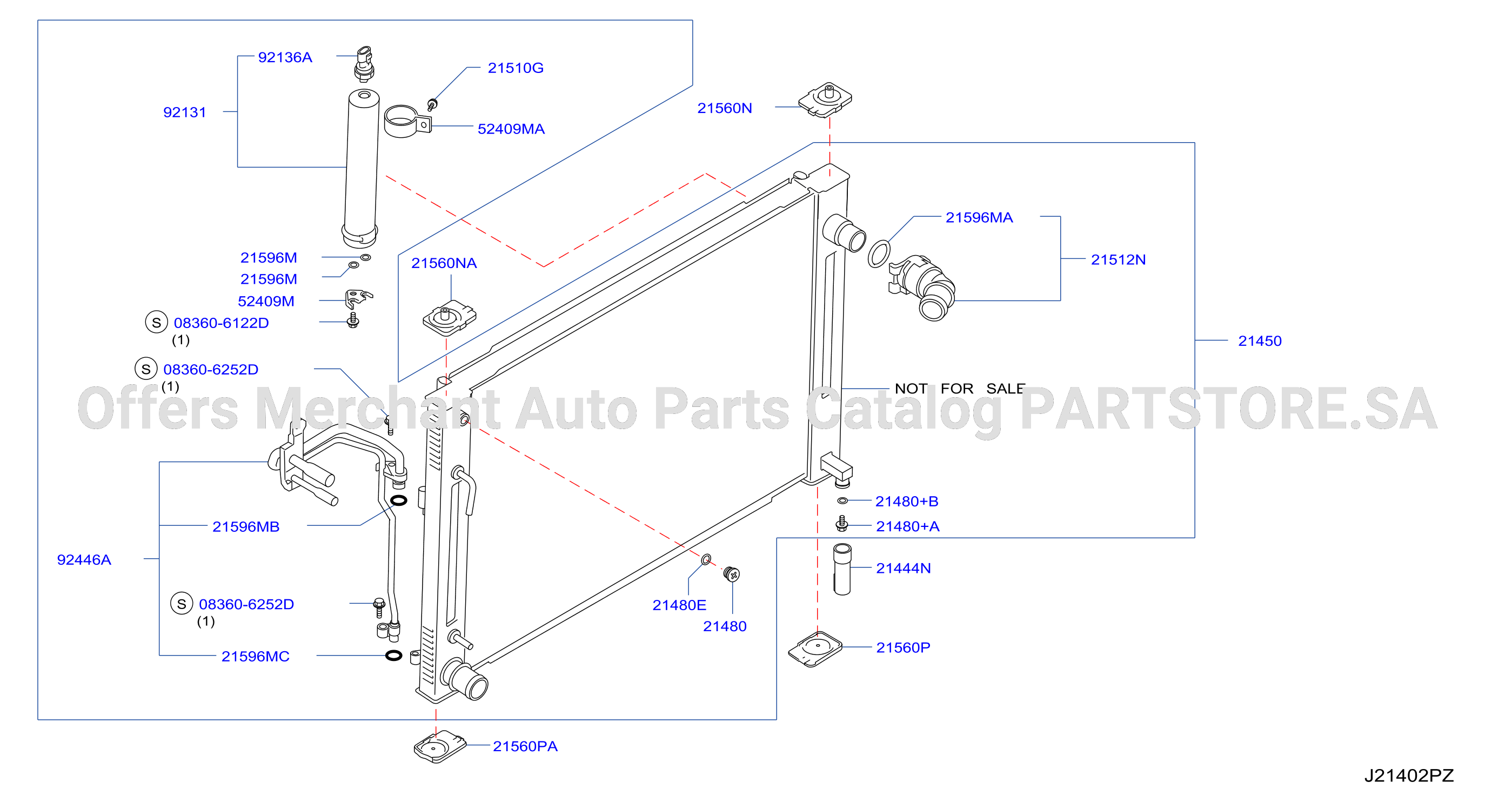 Radiator Shroud Inverter Cooling Radiator