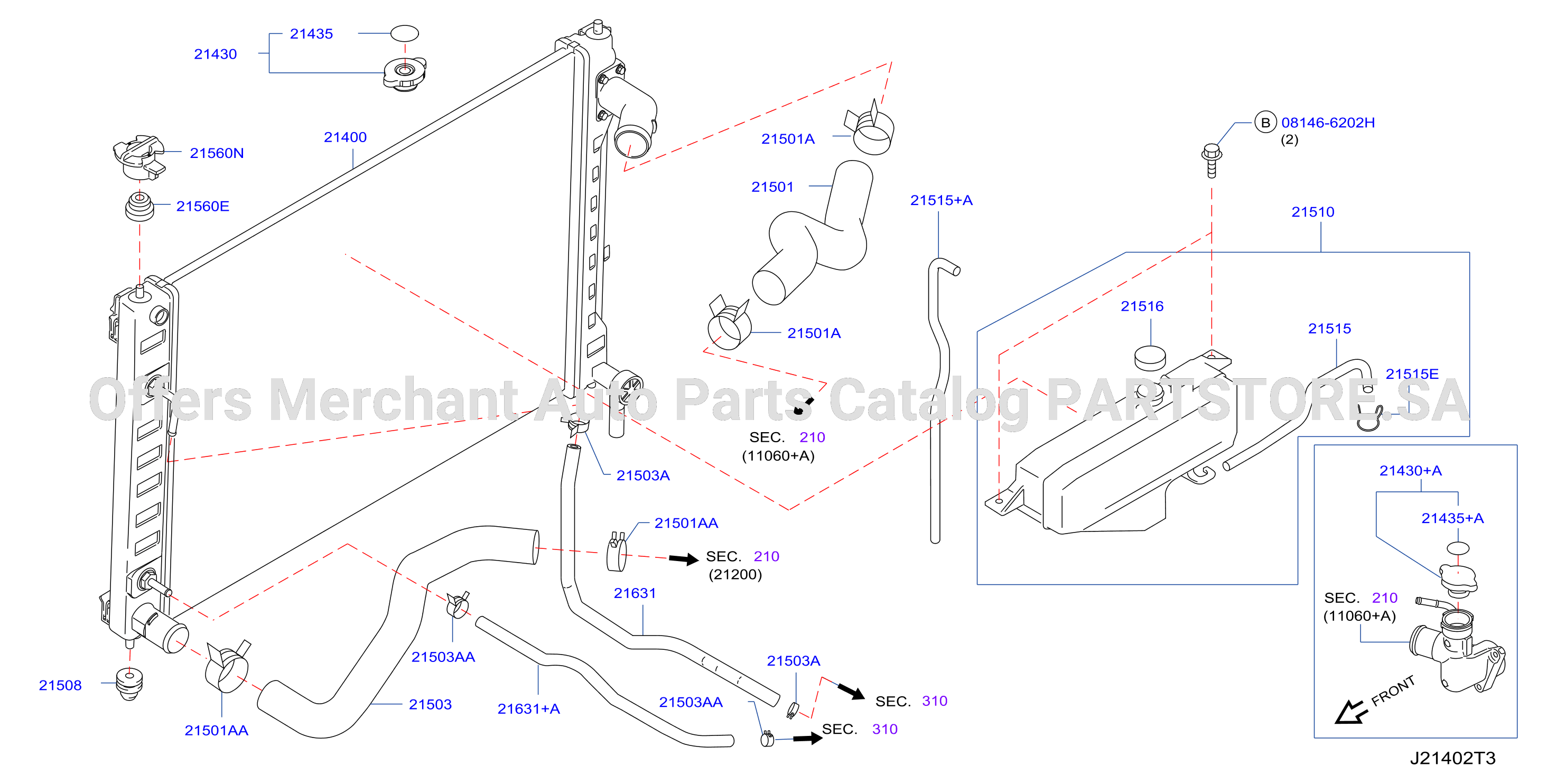Radiator Shroud Inverter Cooling Fitting Parts