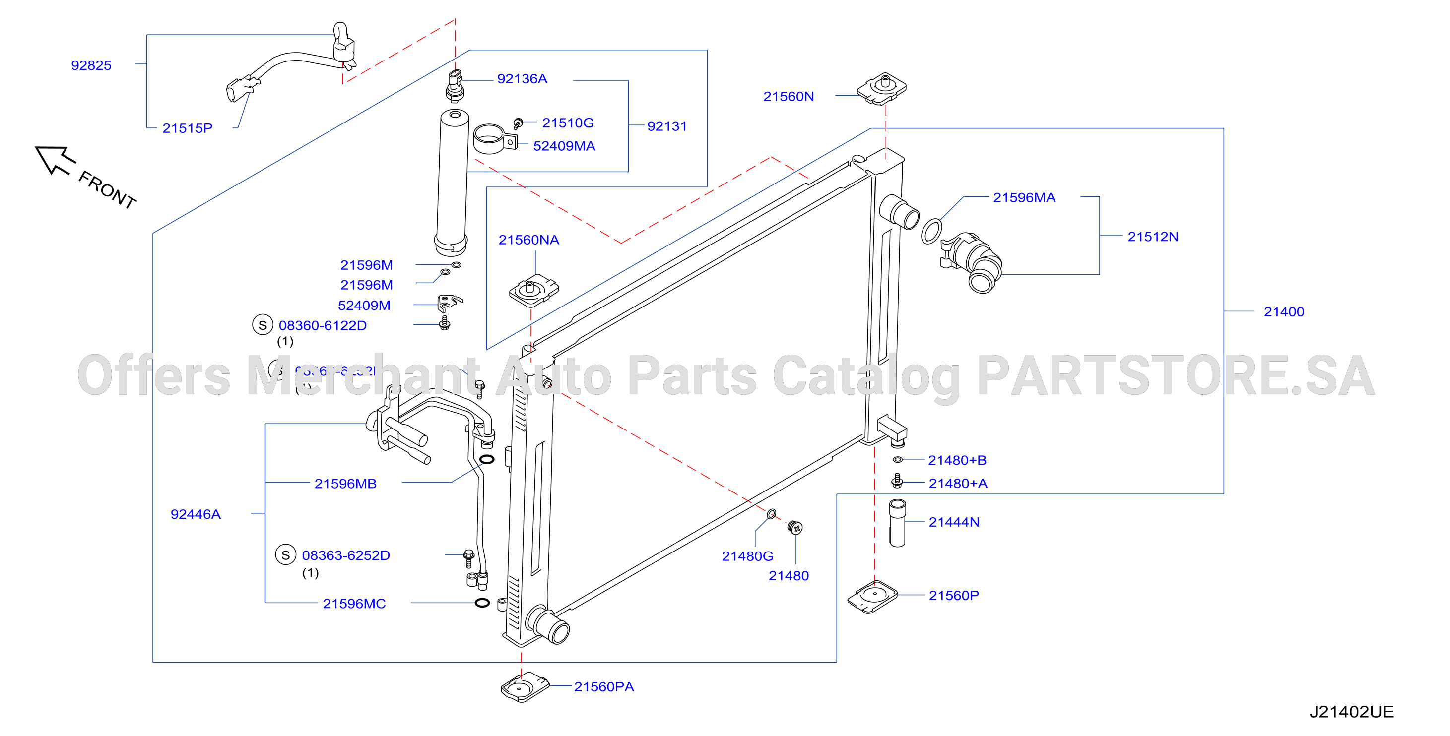 Radiator Shroud Inverter Cooling Radiator