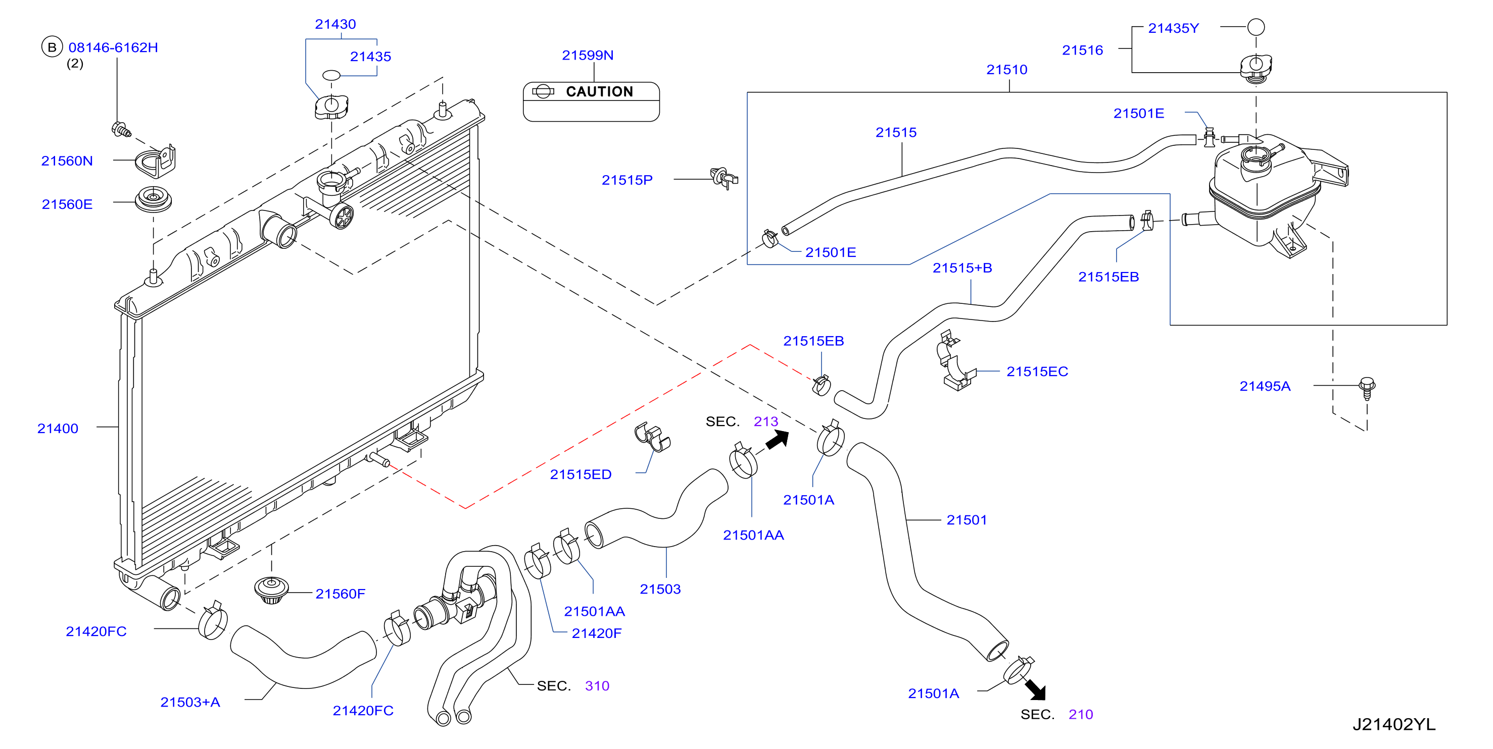 Radiator Shroud Inverter Cooling Fitting Parts