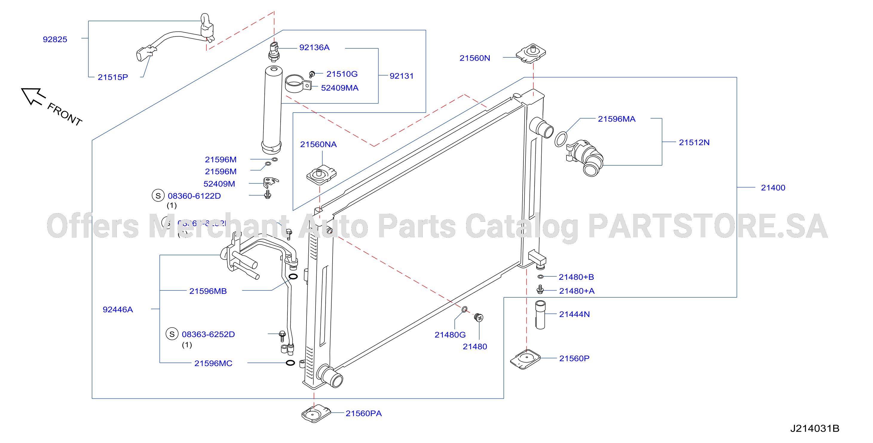 Radiator Shroud Inverter Cooling Radiator