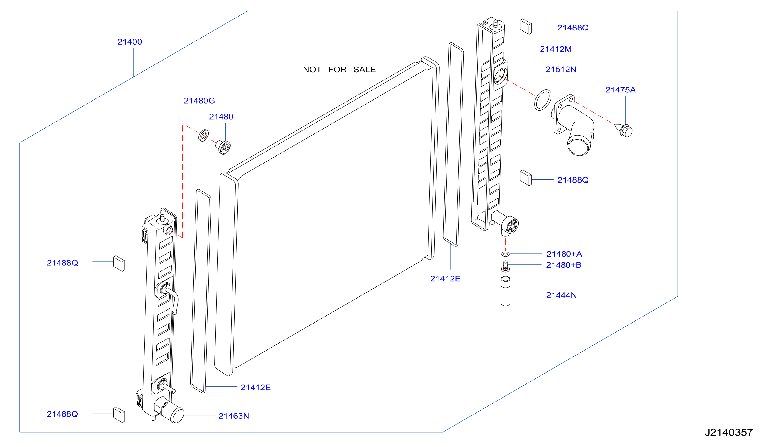 Radiator Shroud Inverter Cooling Radiator