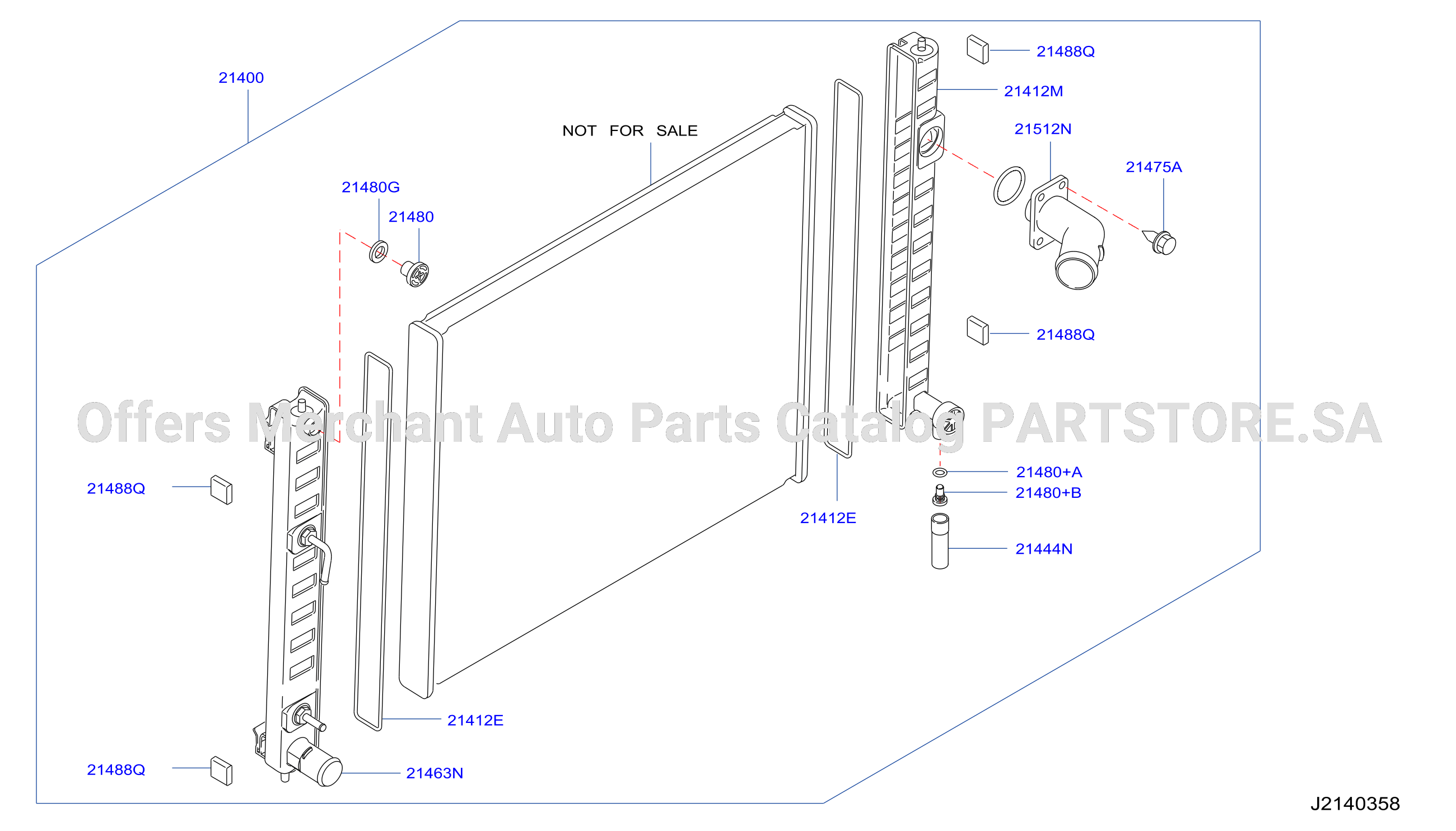 Radiator Shroud Inverter Cooling Radiator