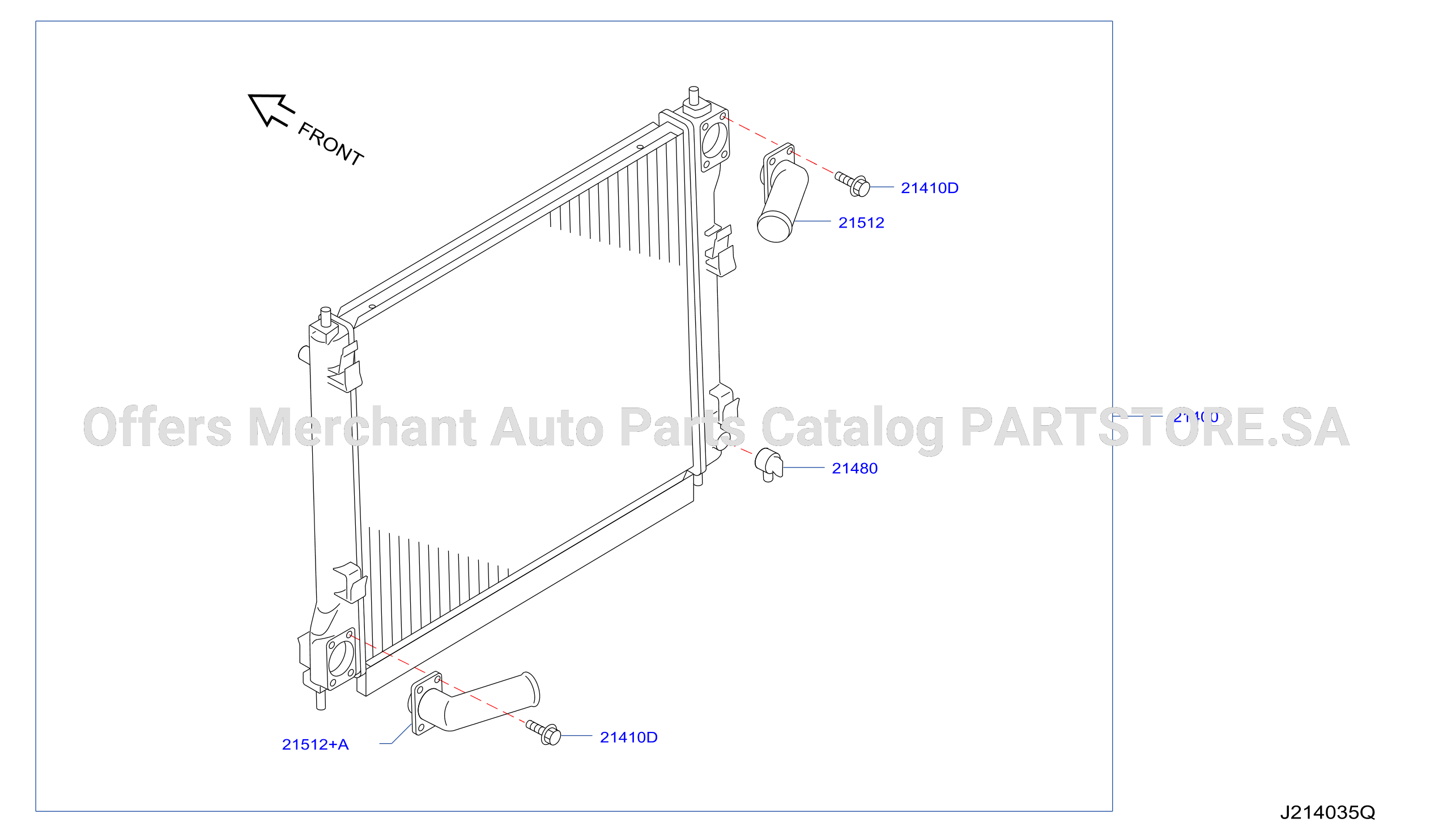 Radiator Shroud Inverter Cooling Radiator