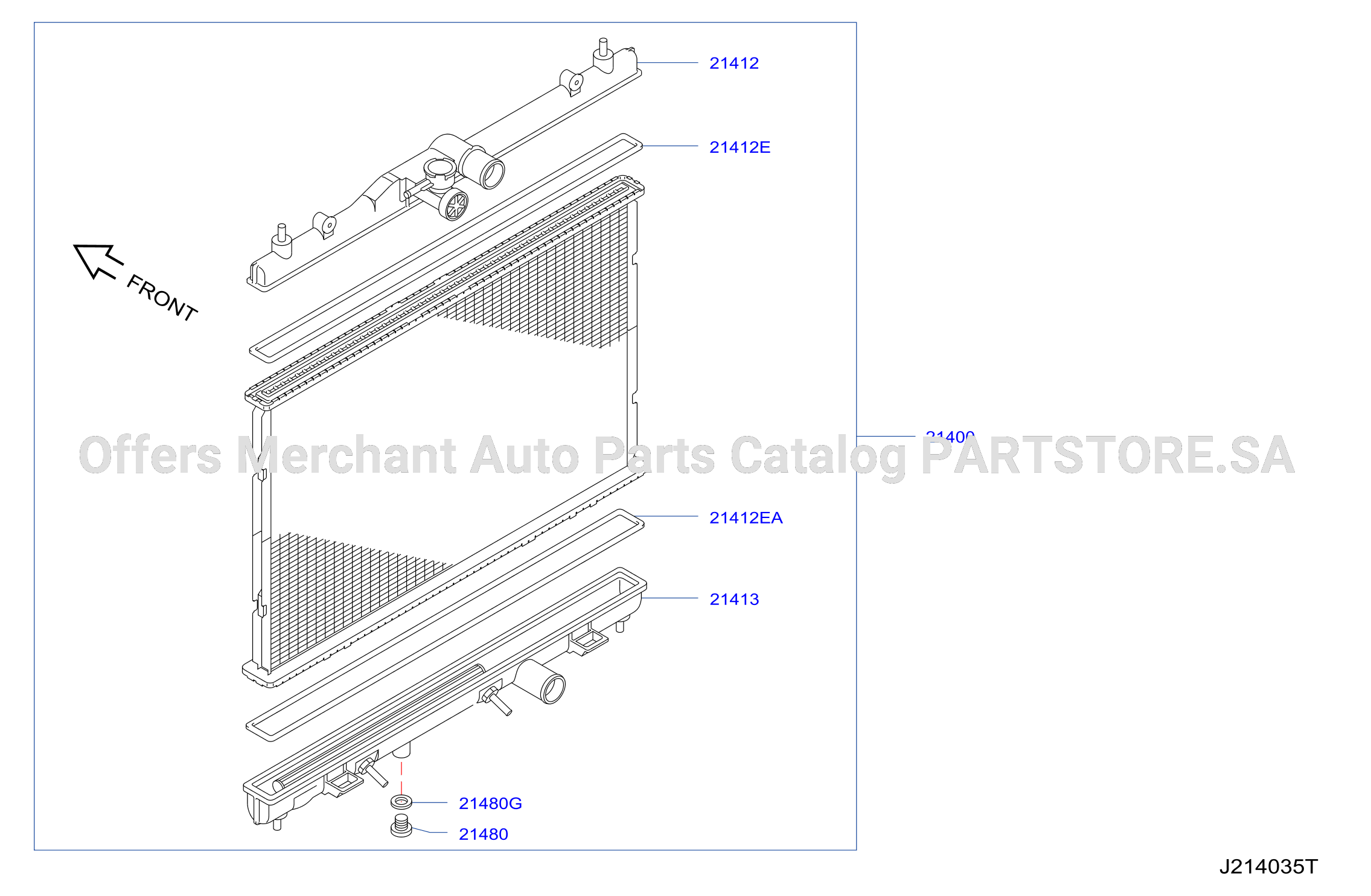 Radiator Shroud Inverter Cooling Radiator