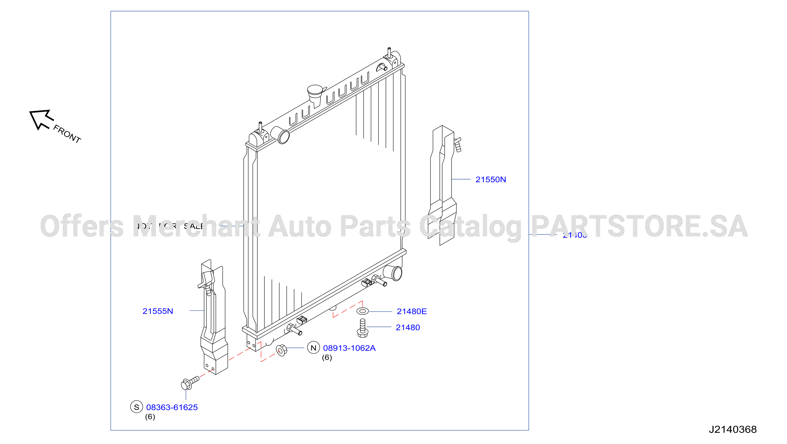 Radiator Shroud Inverter Cooling Radiator