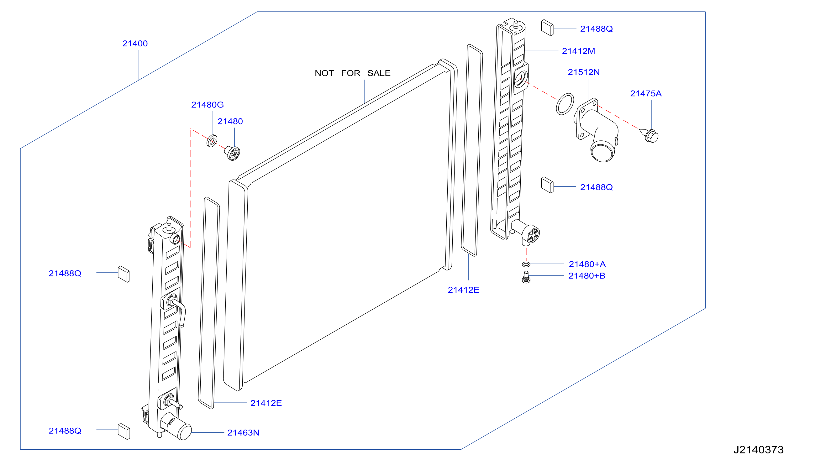 Radiator Shroud Inverter Cooling Radiator