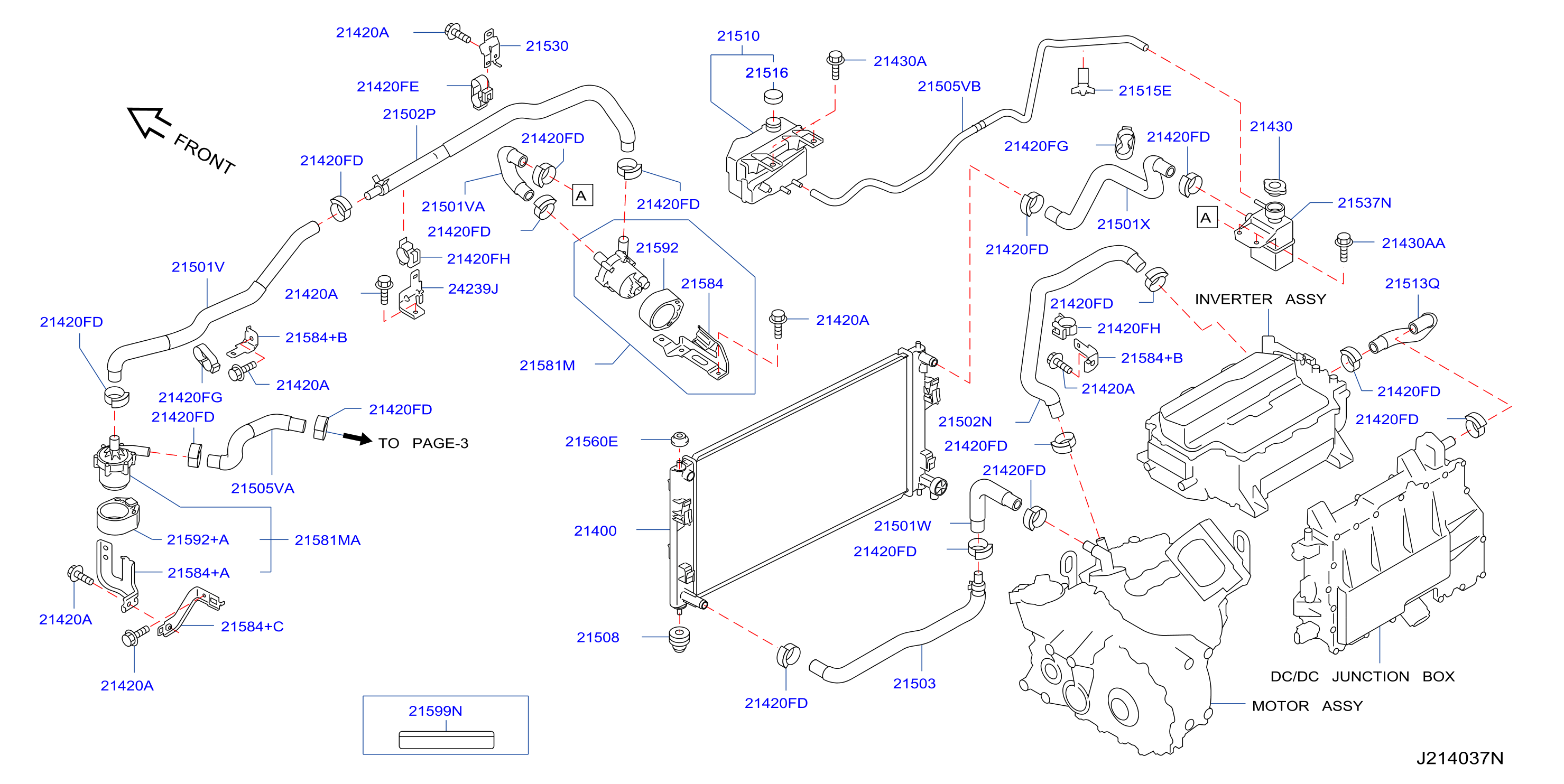 Radiator Shroud Inverter Cooling Fitting Parts