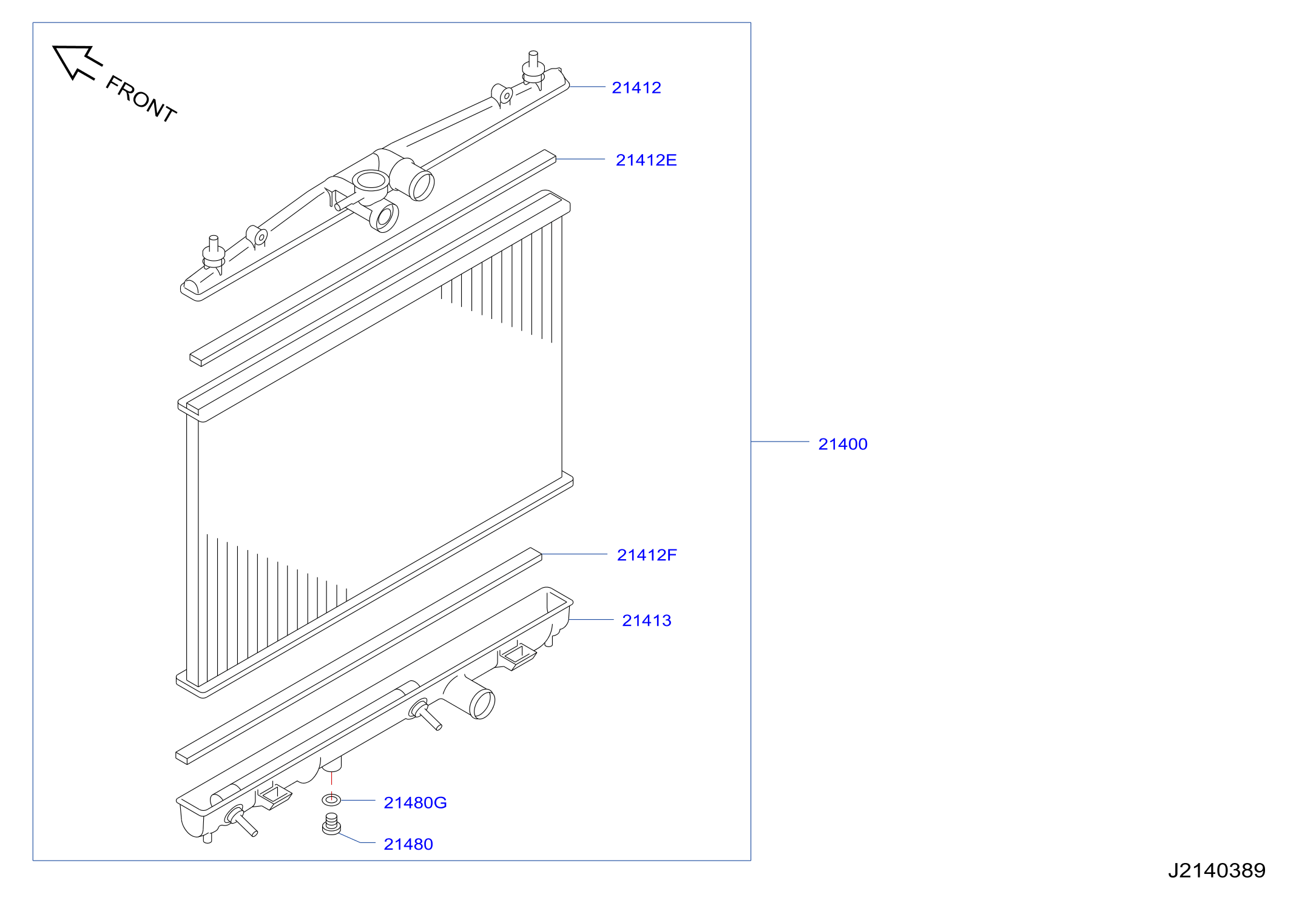 Radiator Shroud Inverter Cooling Radiator