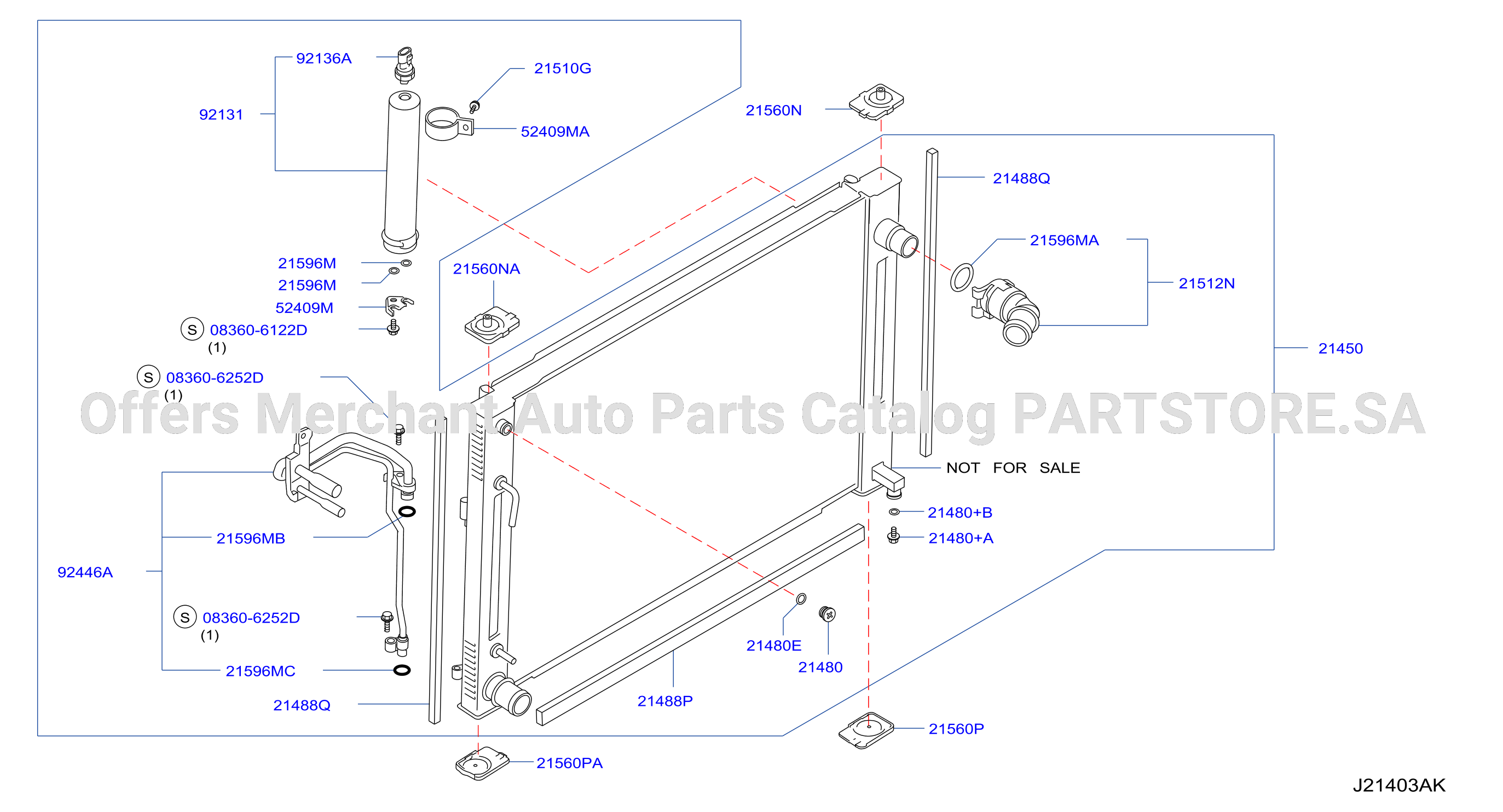 Radiator Shroud Inverter Cooling Radiator