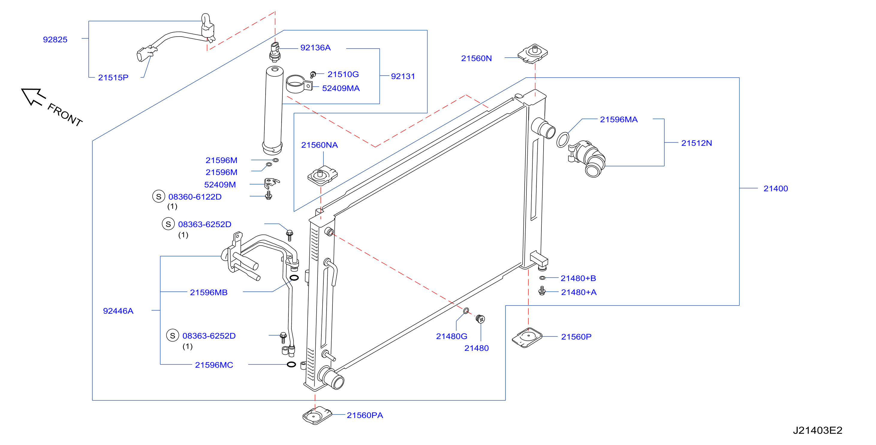Radiator Shroud Inverter Cooling Radiator