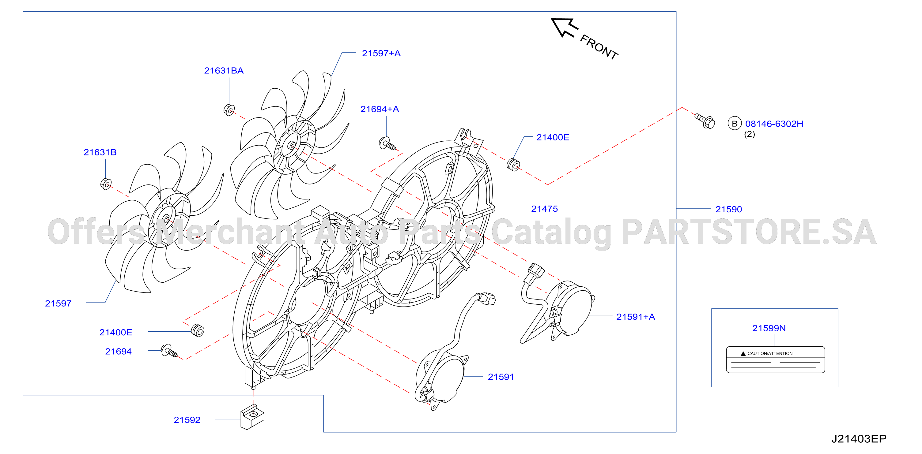 Radiator Shroud Inverter Cooling Shroud