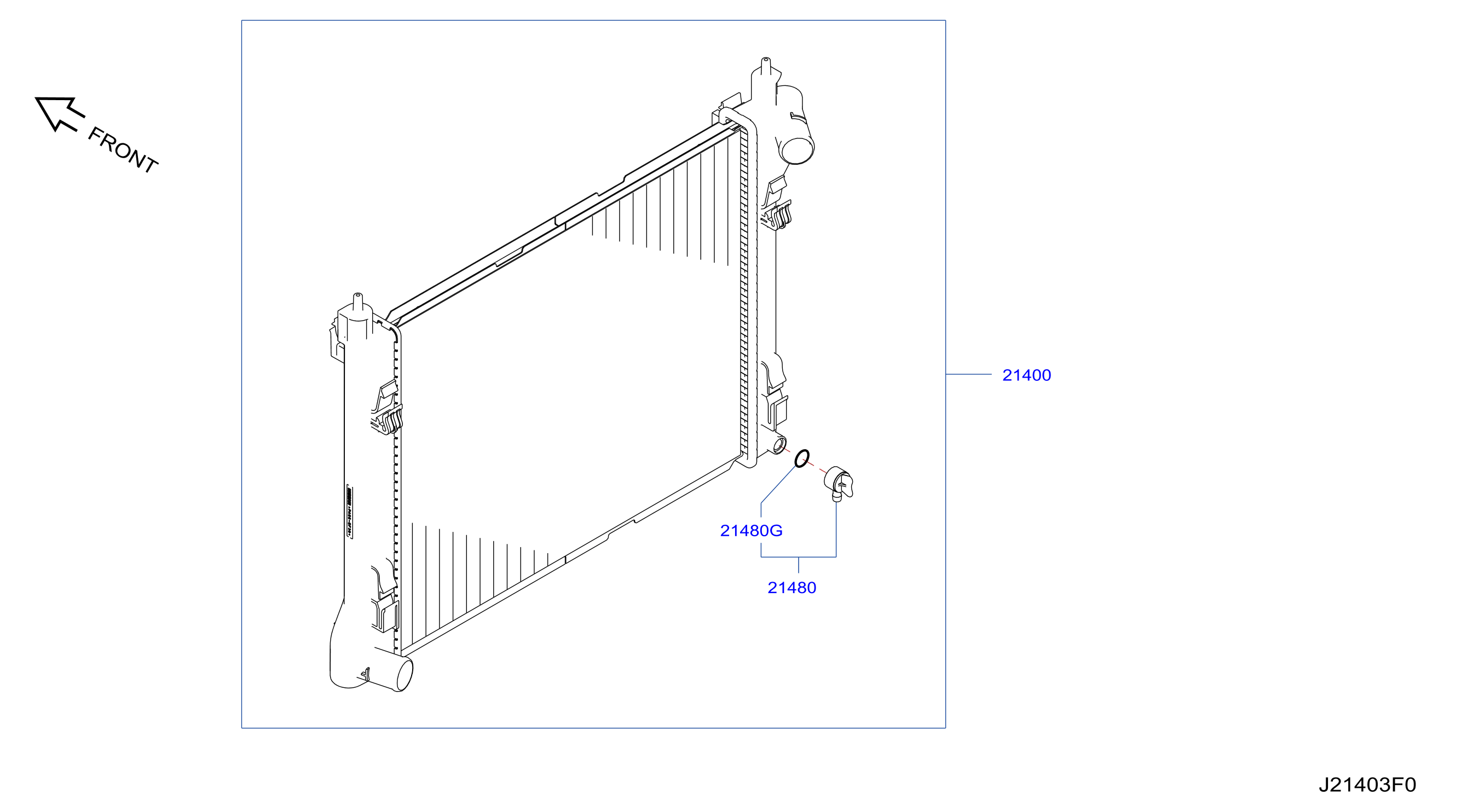 Radiator Shroud Inverter Cooling Radiator