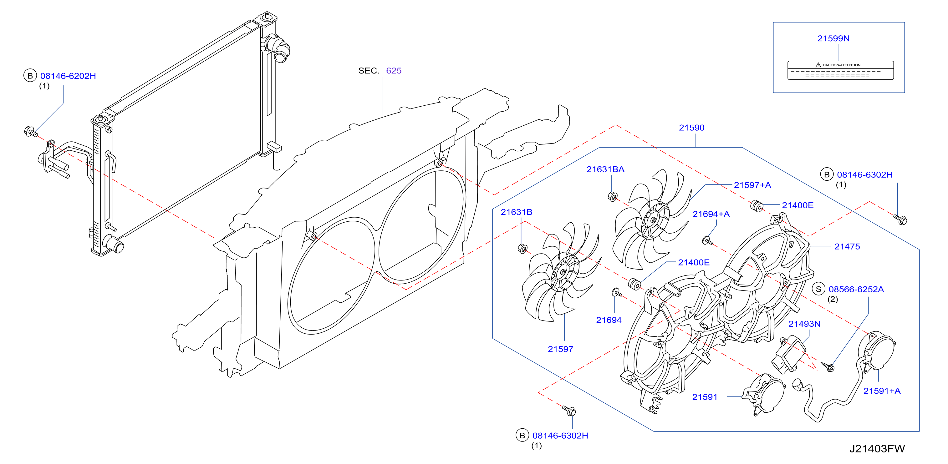 Radiator Shroud Inverter Cooling Shroud