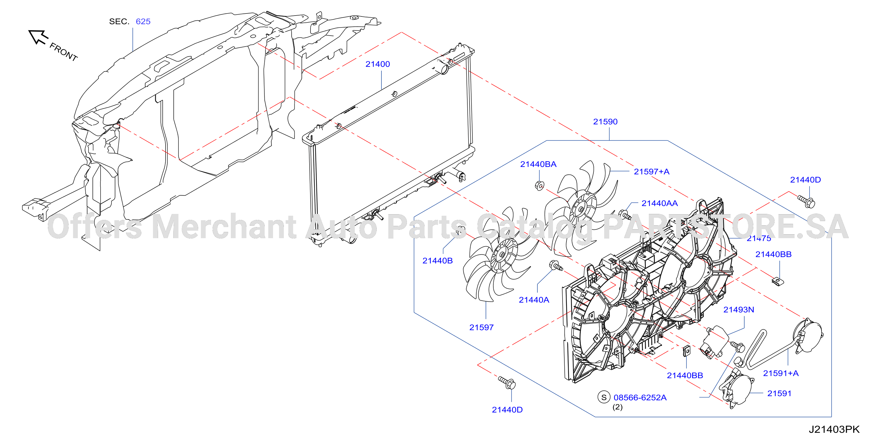 Radiator Shroud Inverter Cooling Shroud