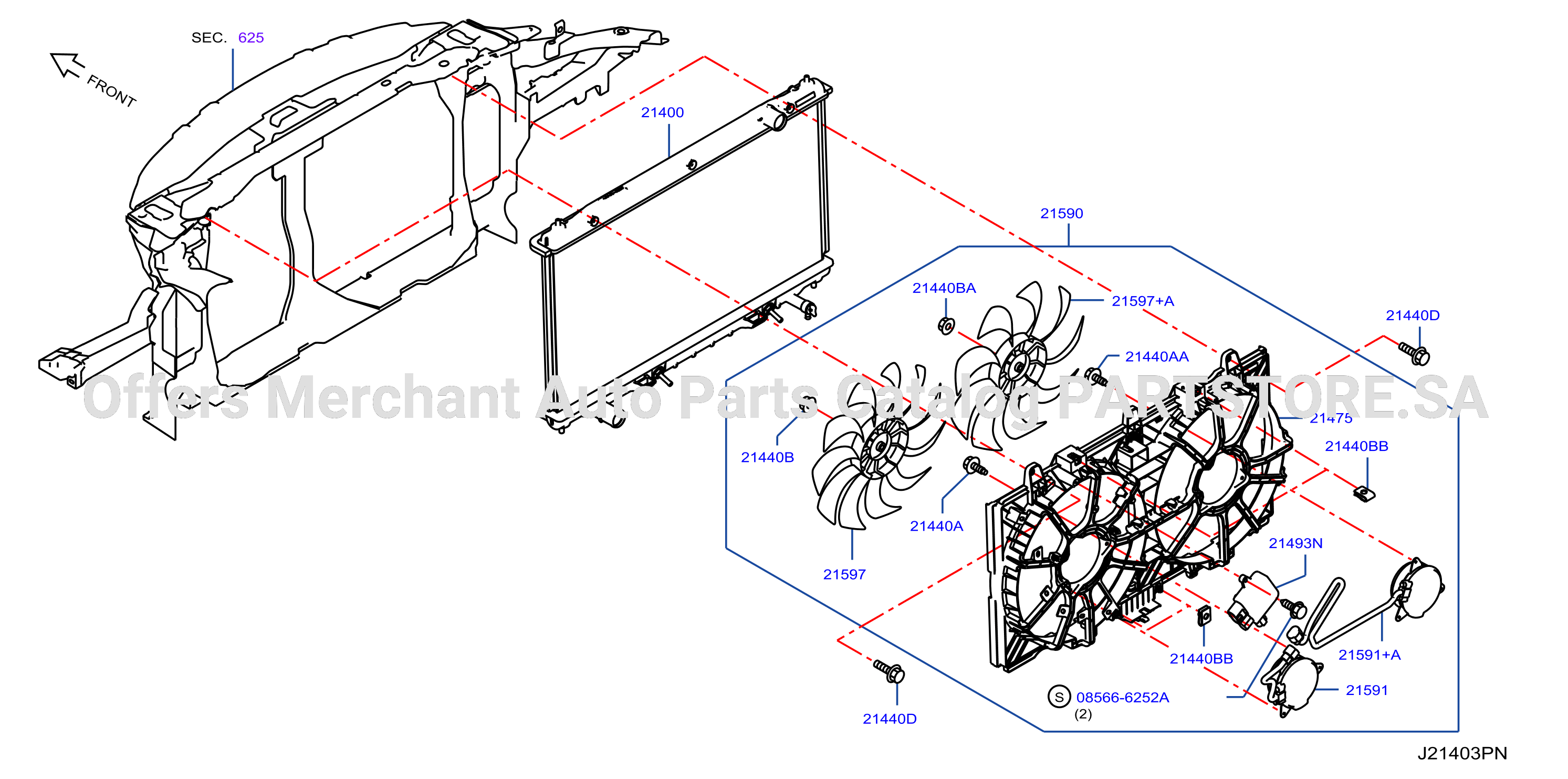 Radiator Shroud Inverter Cooling Shroud