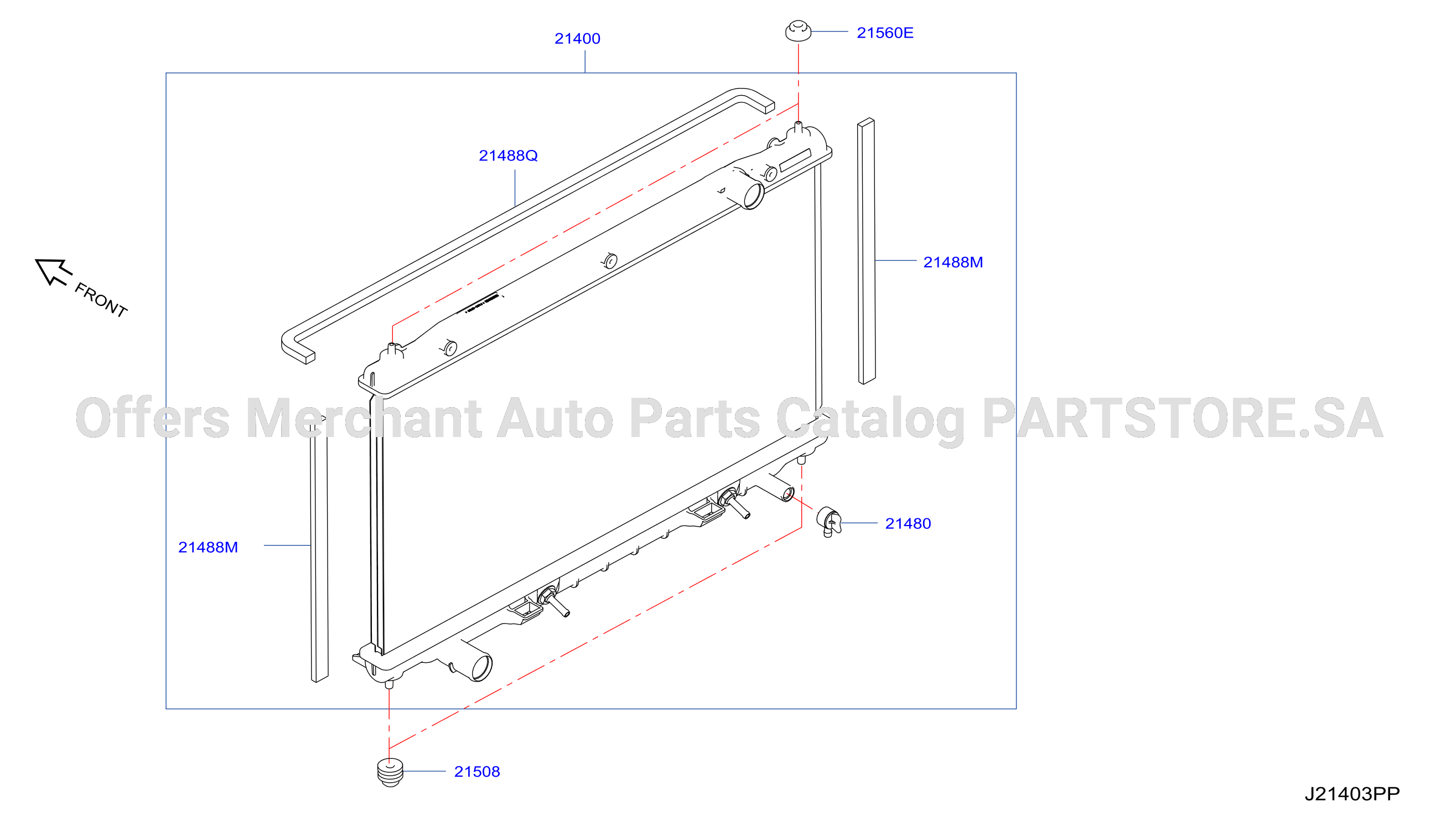 Radiator Shroud Inverter Cooling Radiator