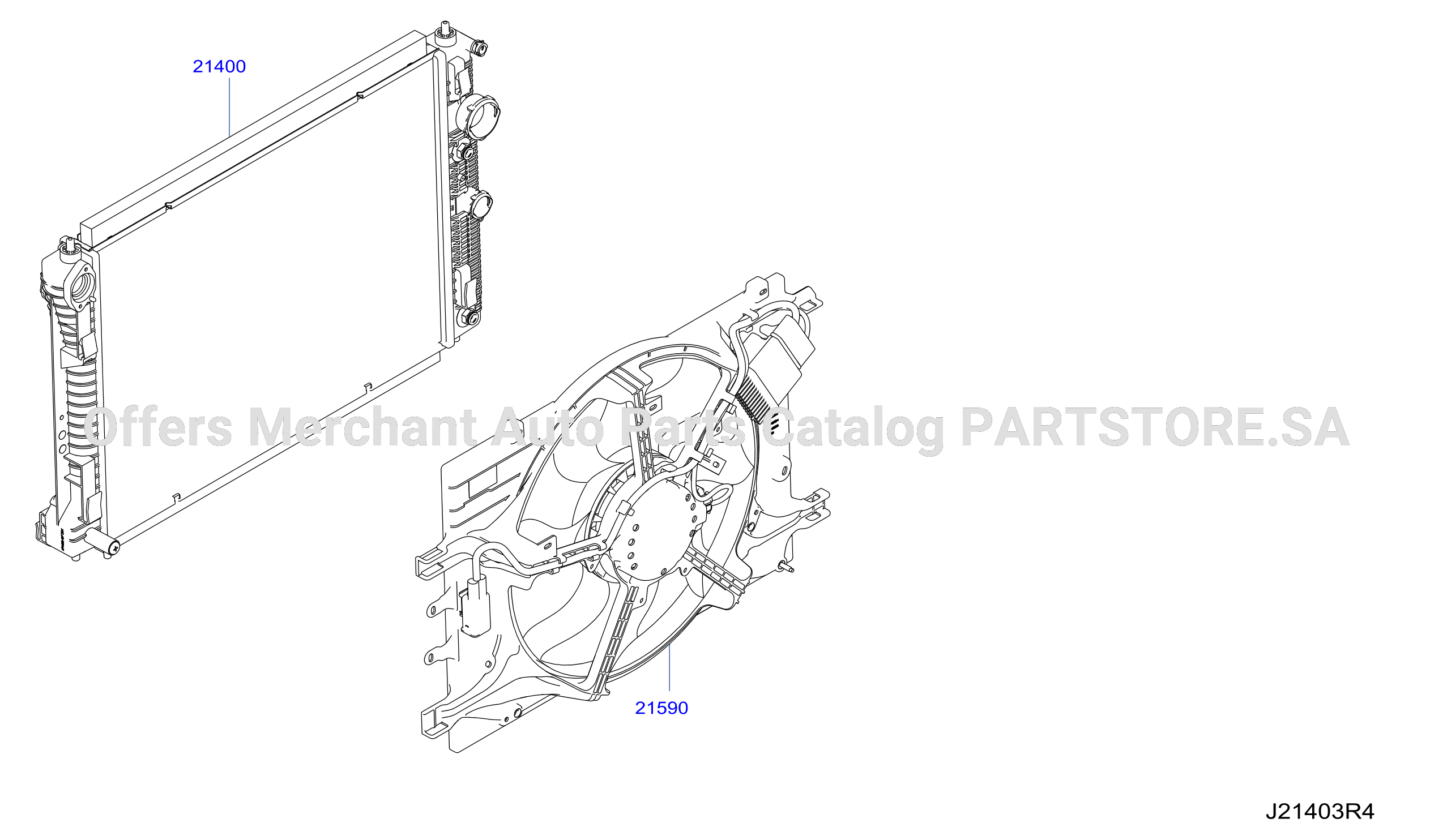 Radiator Shroud Inverter Cooling Shroud