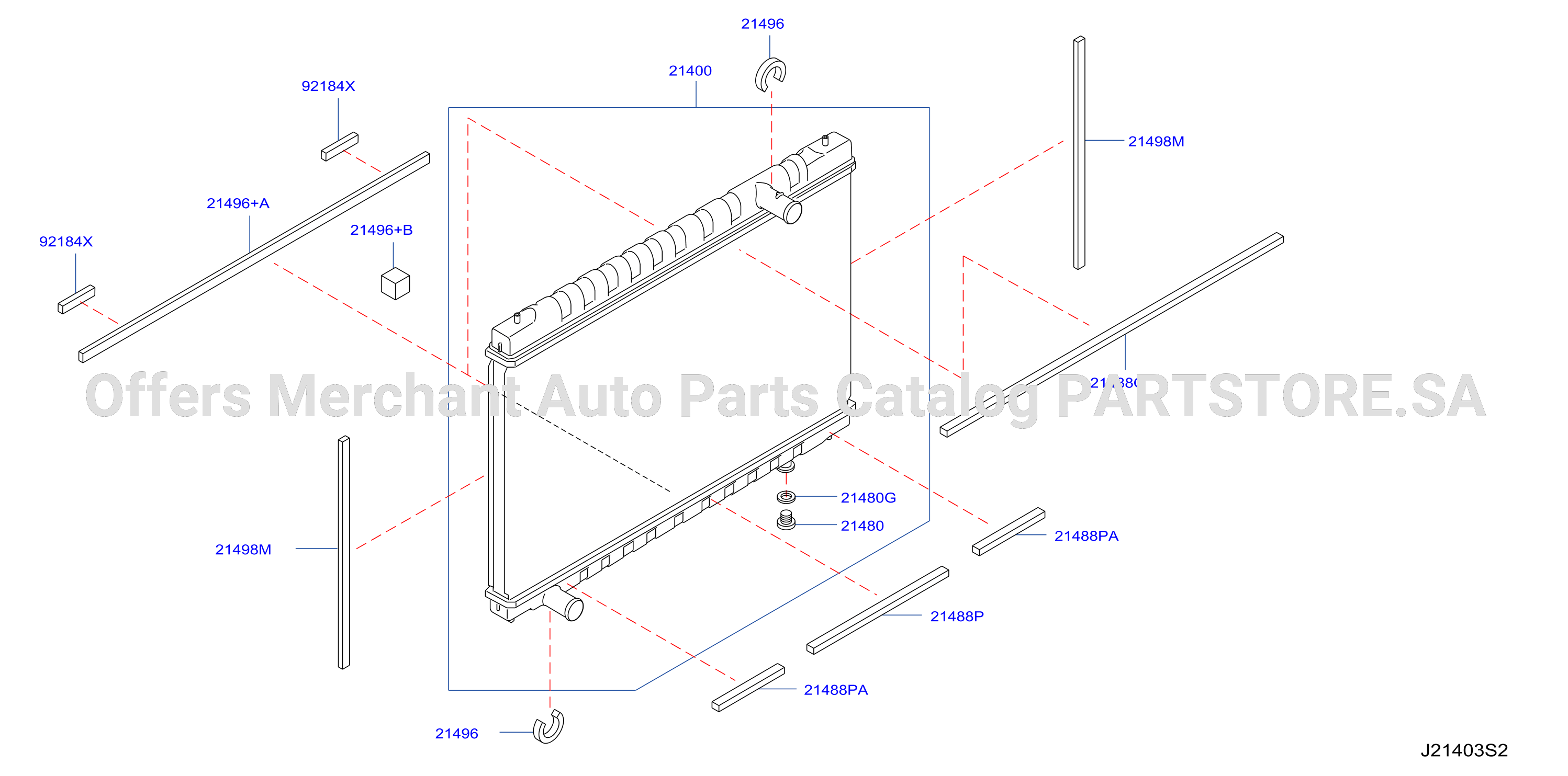 Radiator Shroud Inverter Cooling Radiator