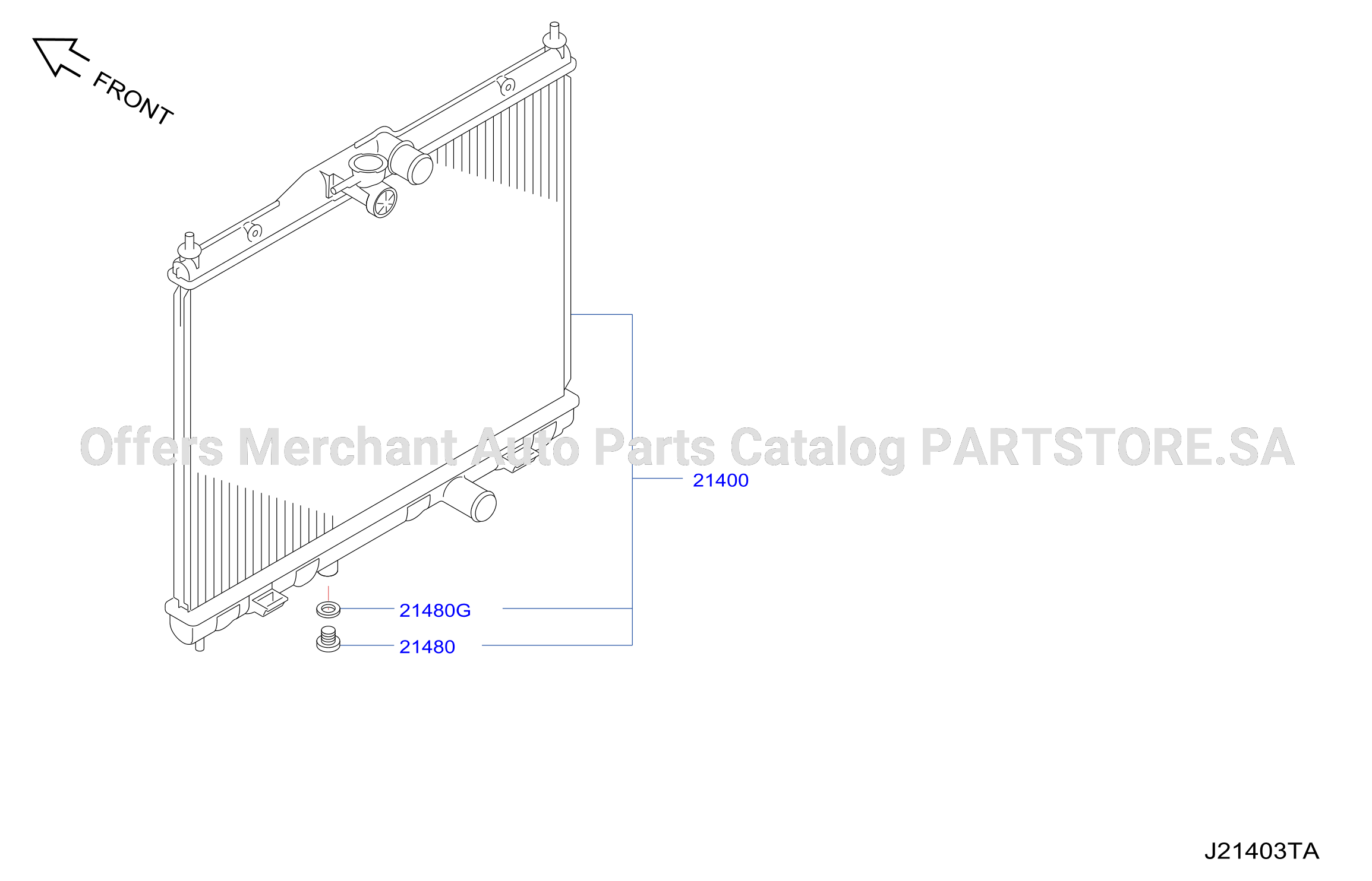 Radiator Shroud Inverter Cooling Radiator