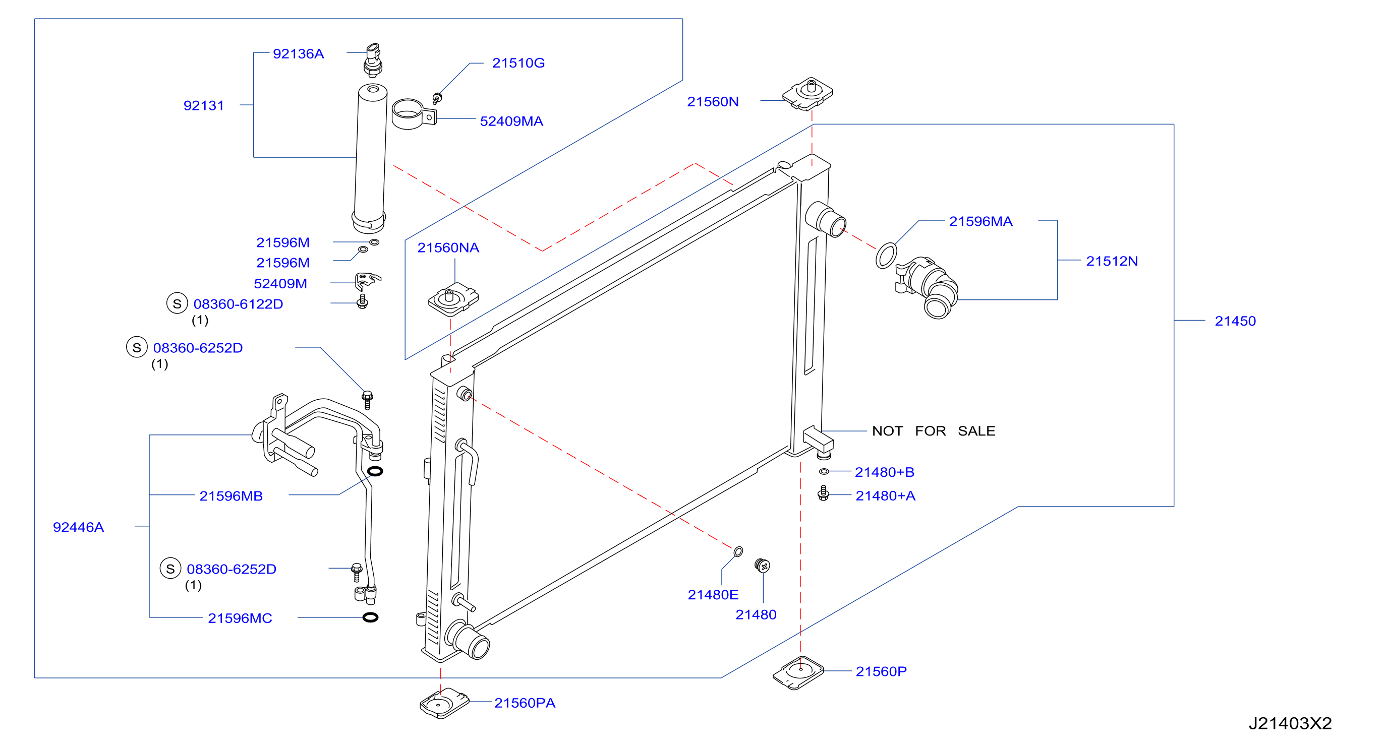 Radiator Shroud Inverter Cooling Radiator
