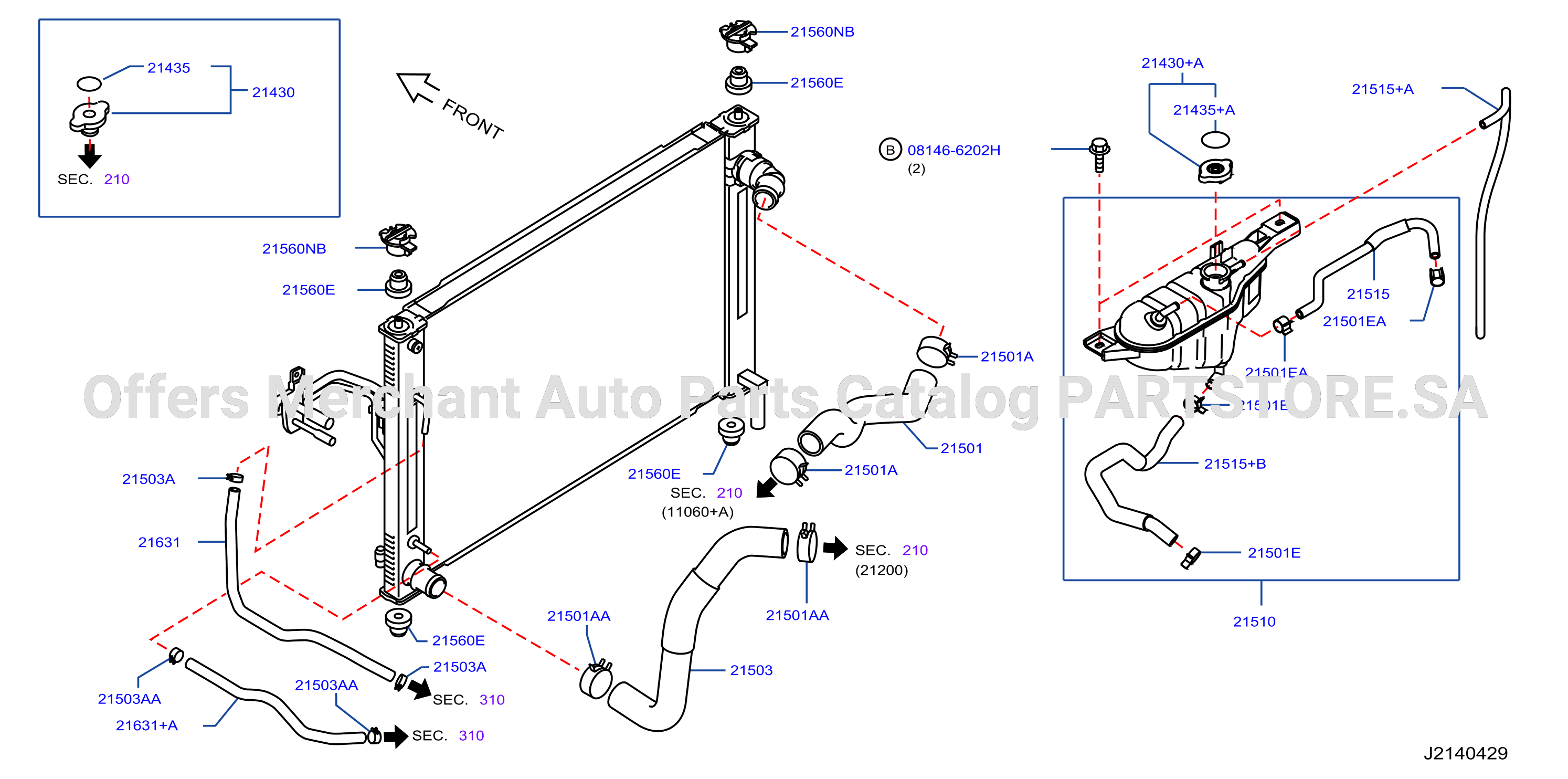 Radiator Shroud Inverter Cooling Fitting Parts