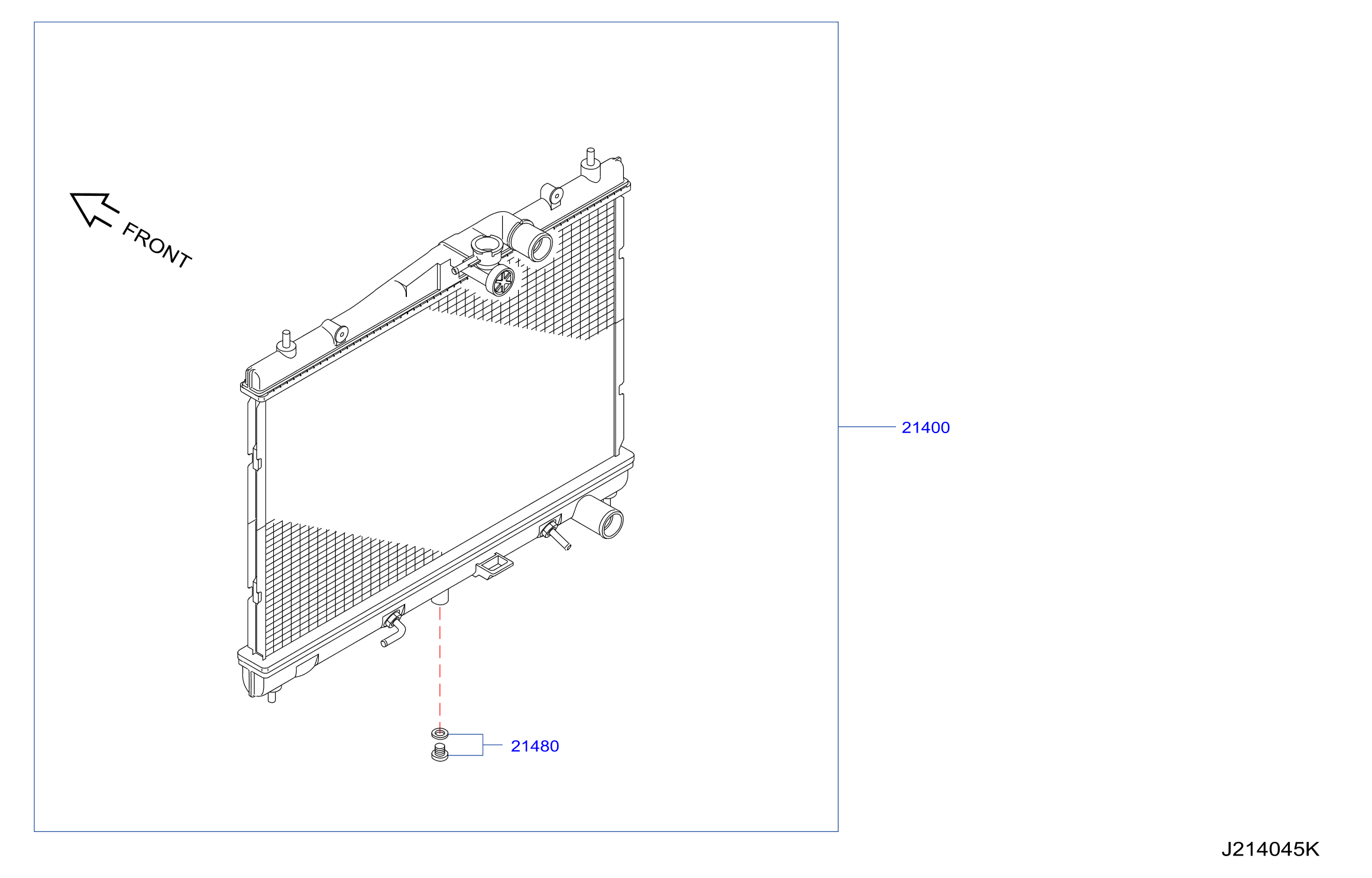 Radiator Shroud Inverter Cooling Radiator