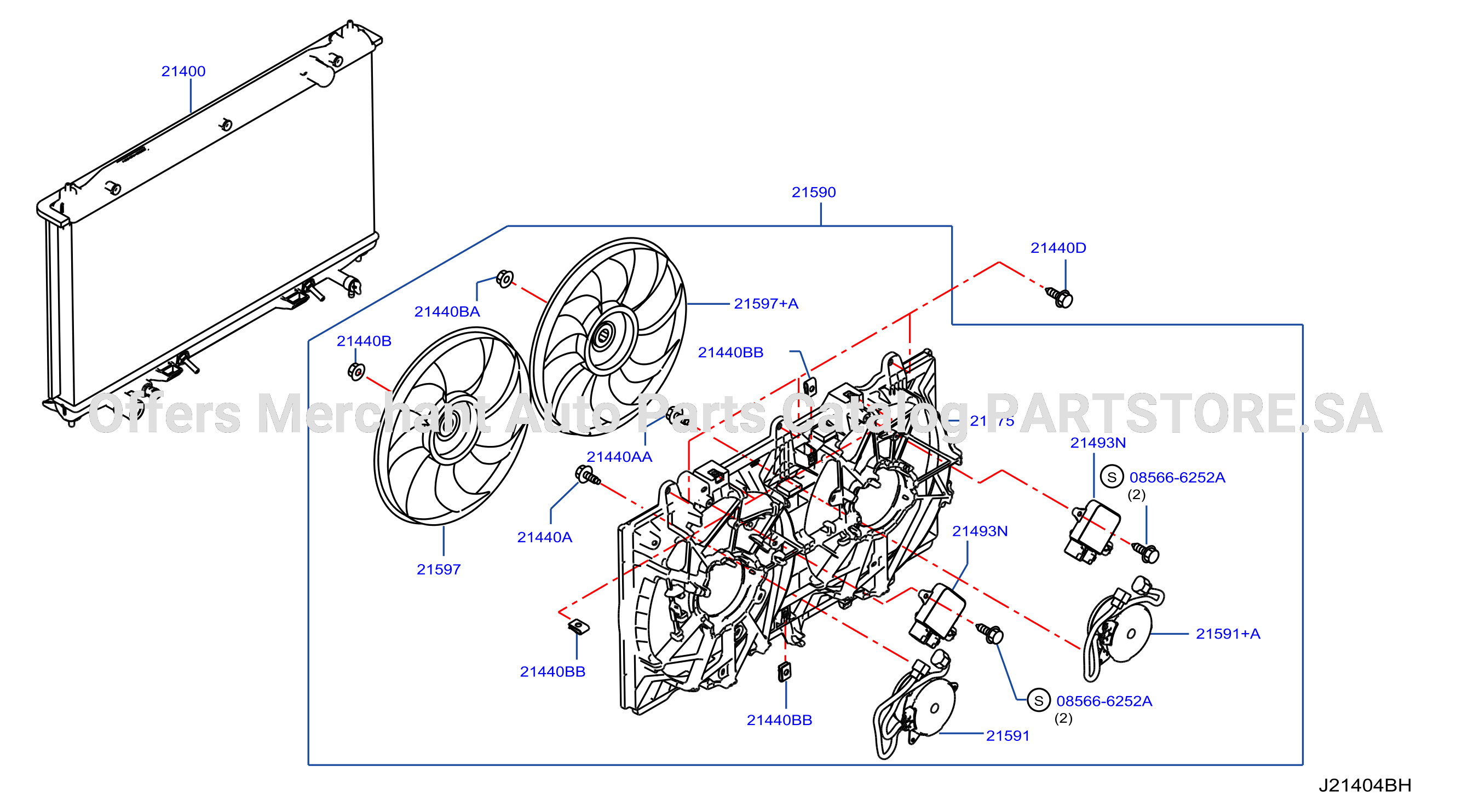 Radiator Shroud Inverter Cooling Shroud