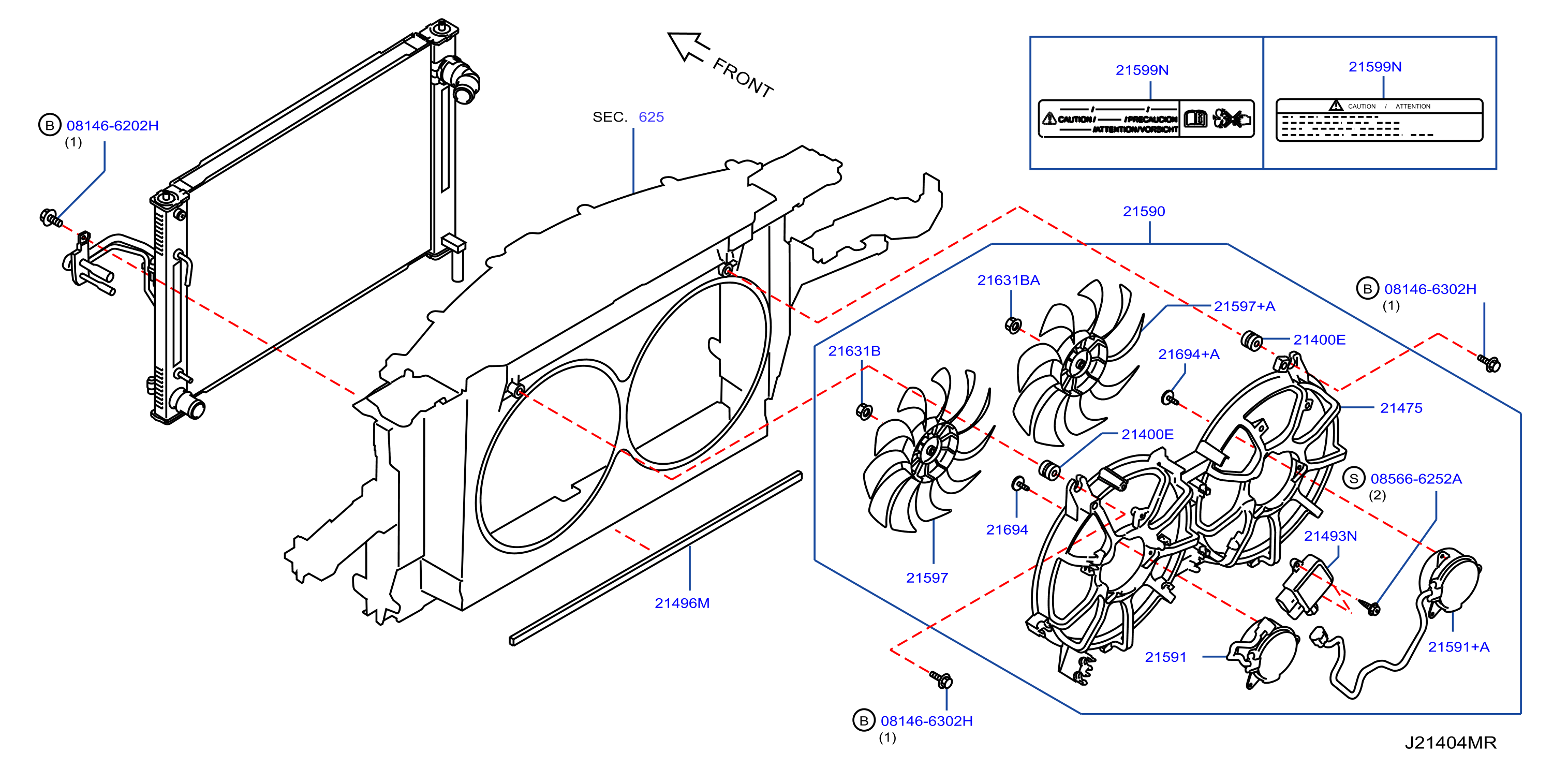 Radiator Shroud Inverter Cooling Shroud