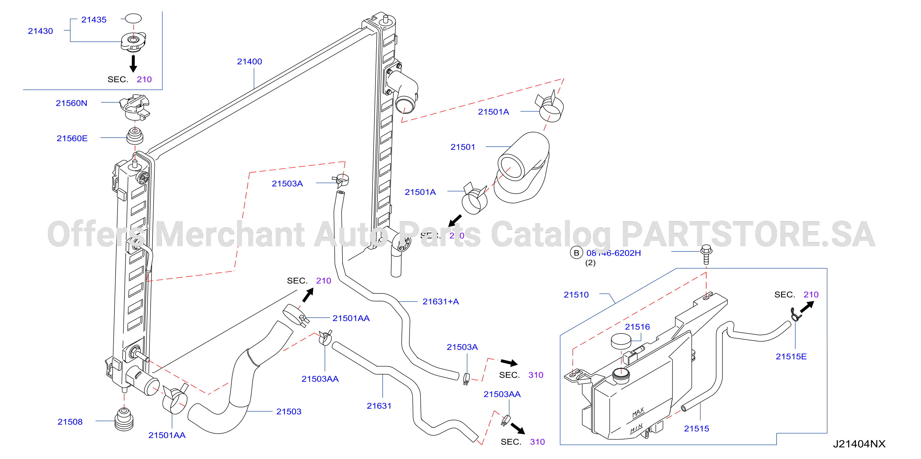 Radiator Shroud Inverter Cooling Fitting Parts
