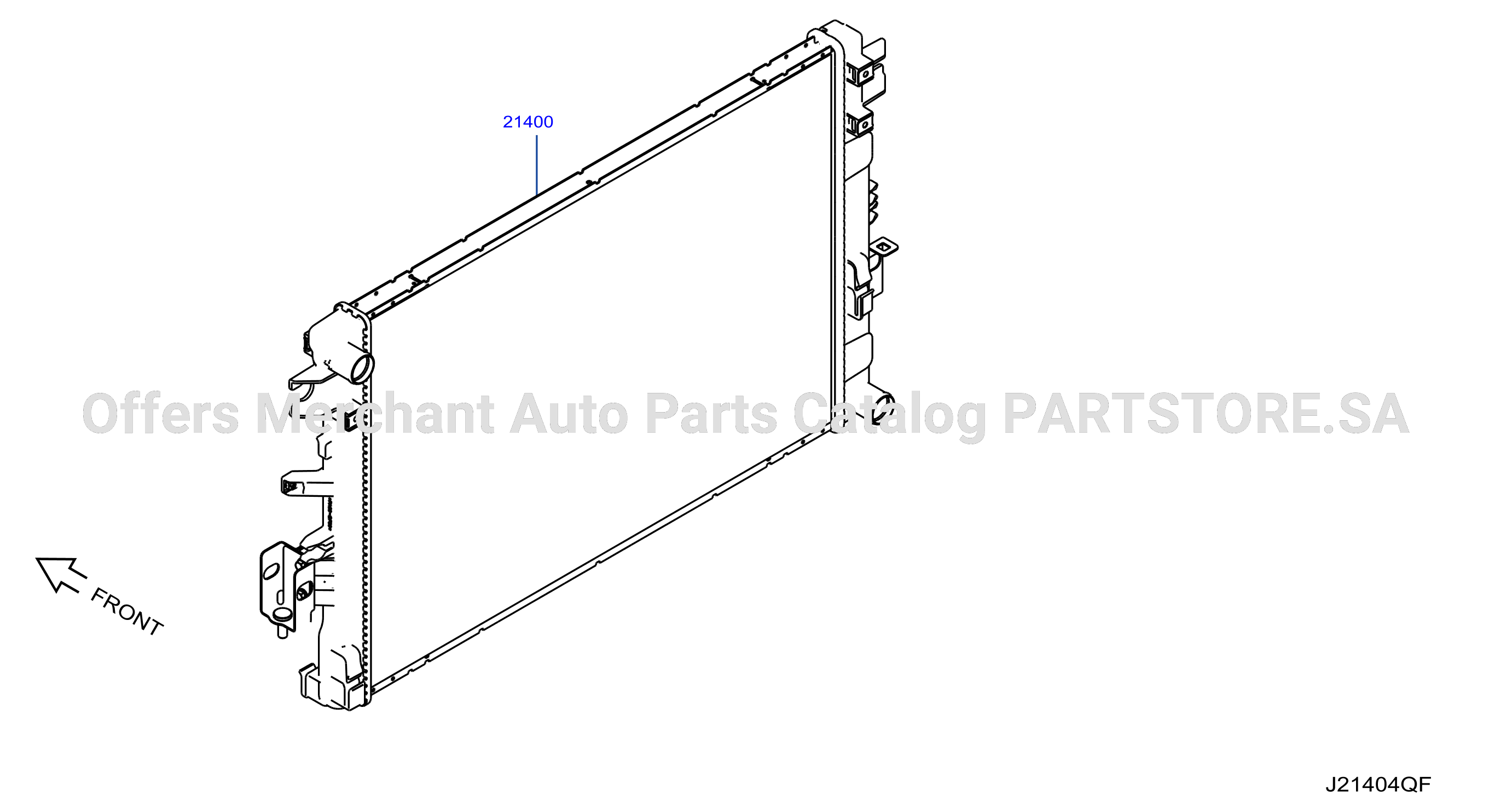 Radiator Shroud Inverter Cooling Radiator
