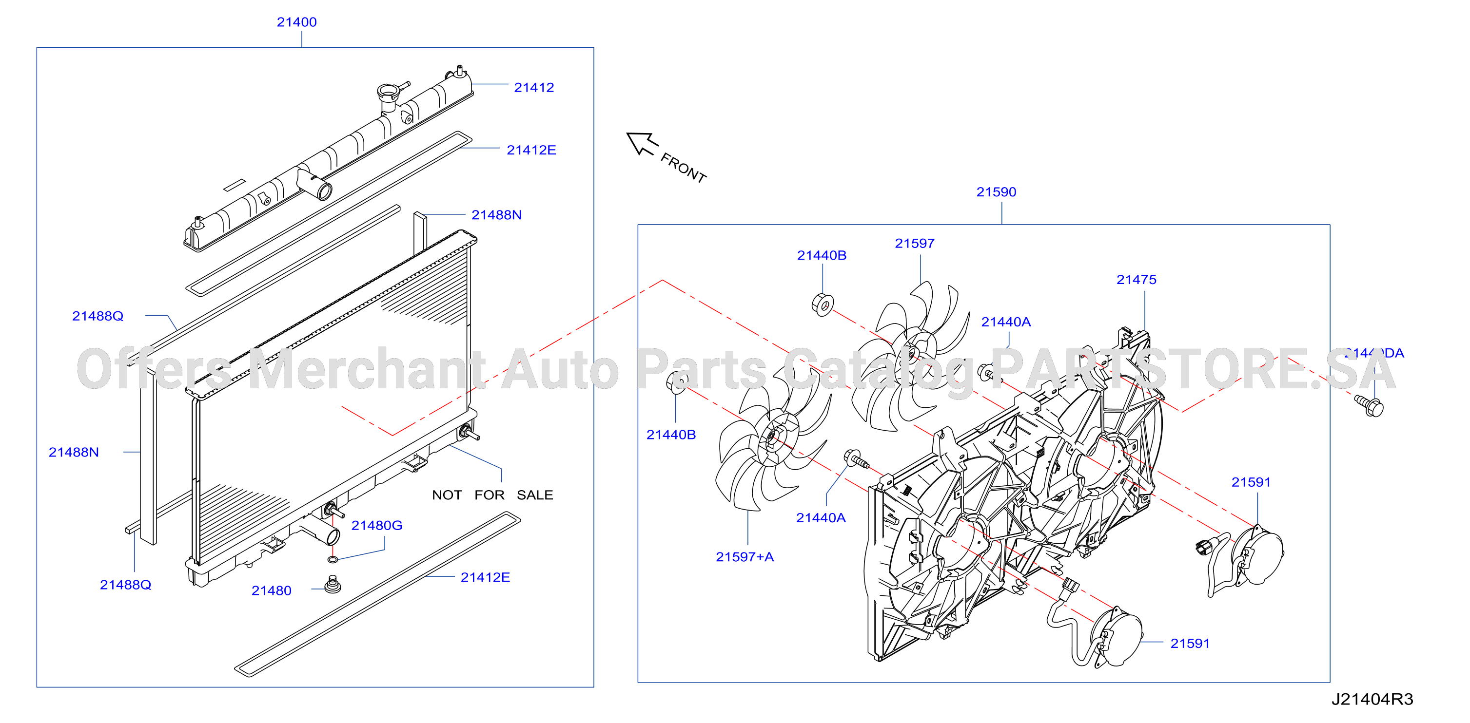 Radiator Shroud Inverter Cooling Radiator