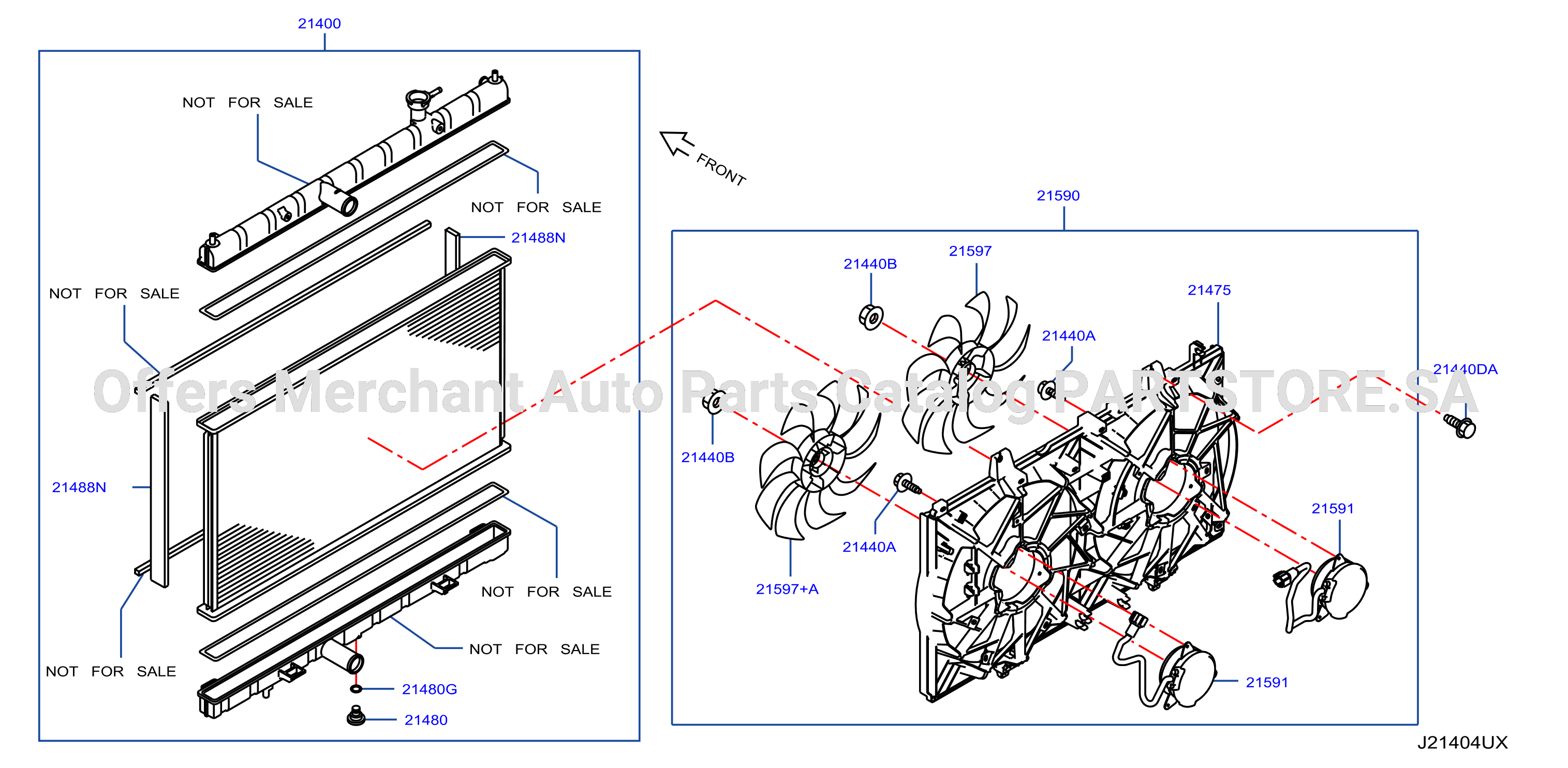 Radiator Shroud Inverter Cooling Radiator
