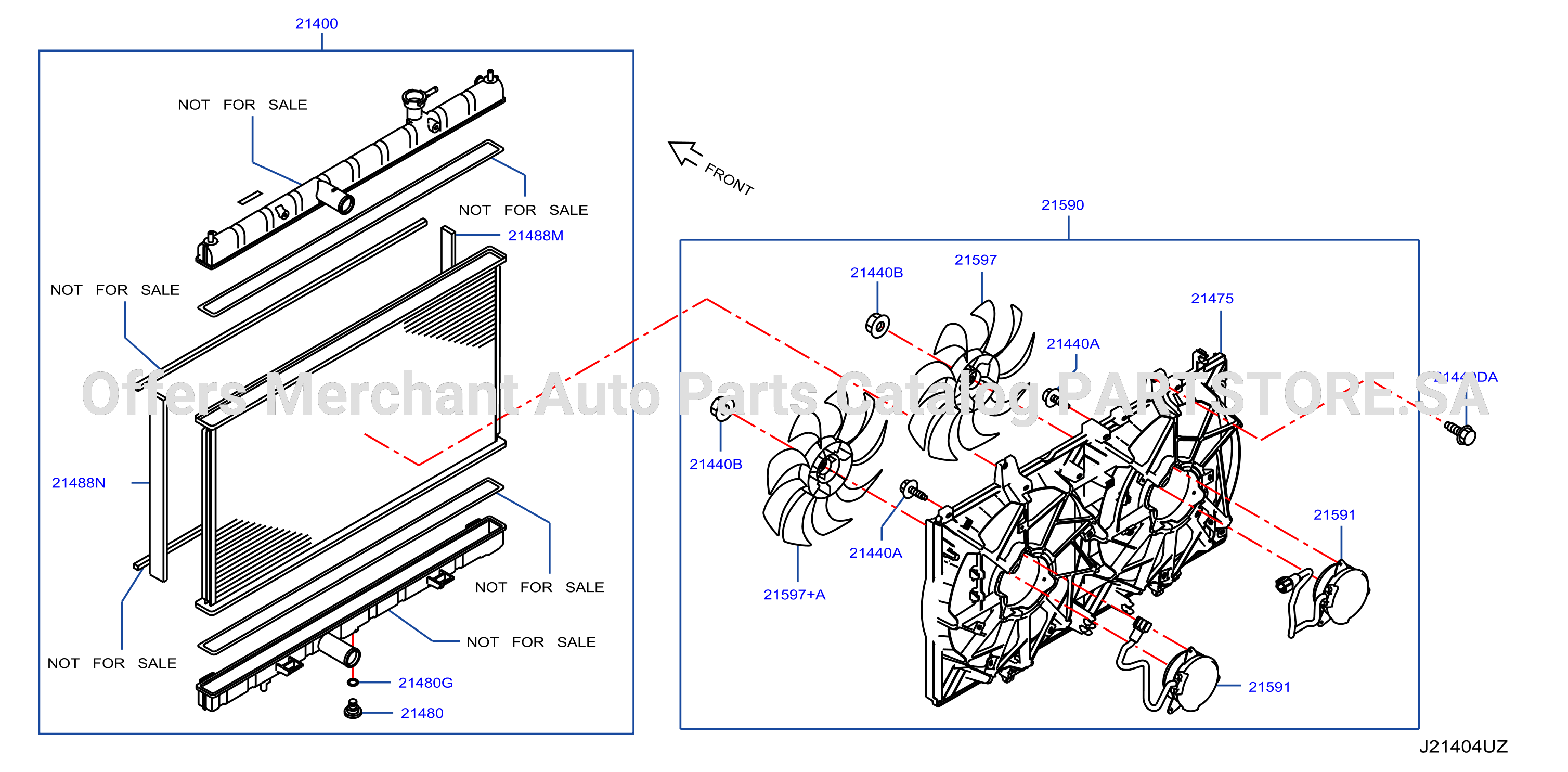 Radiator Shroud Inverter Cooling Radiator For Gcc