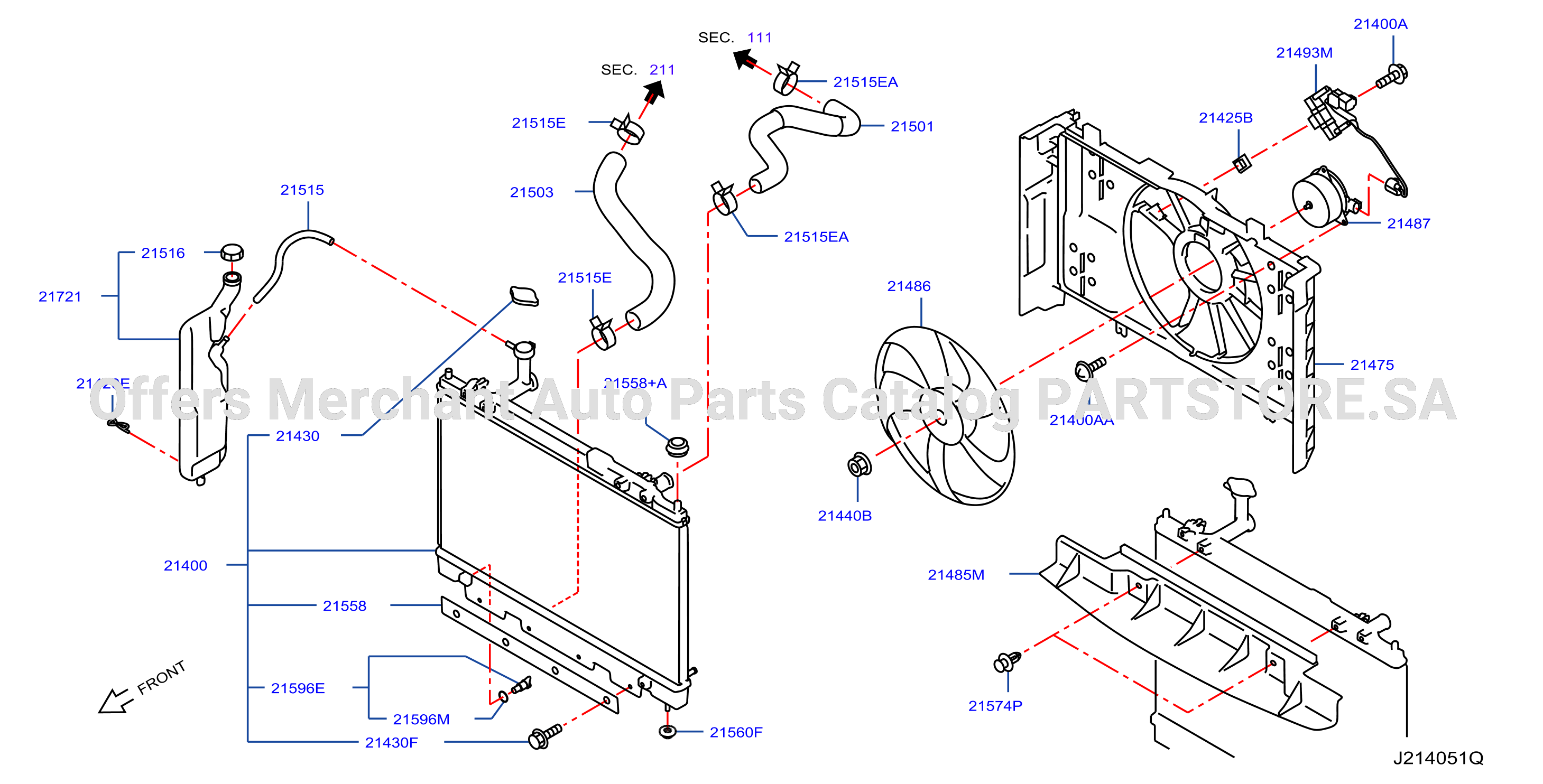 Radiator Shroud Inverter Cooling
