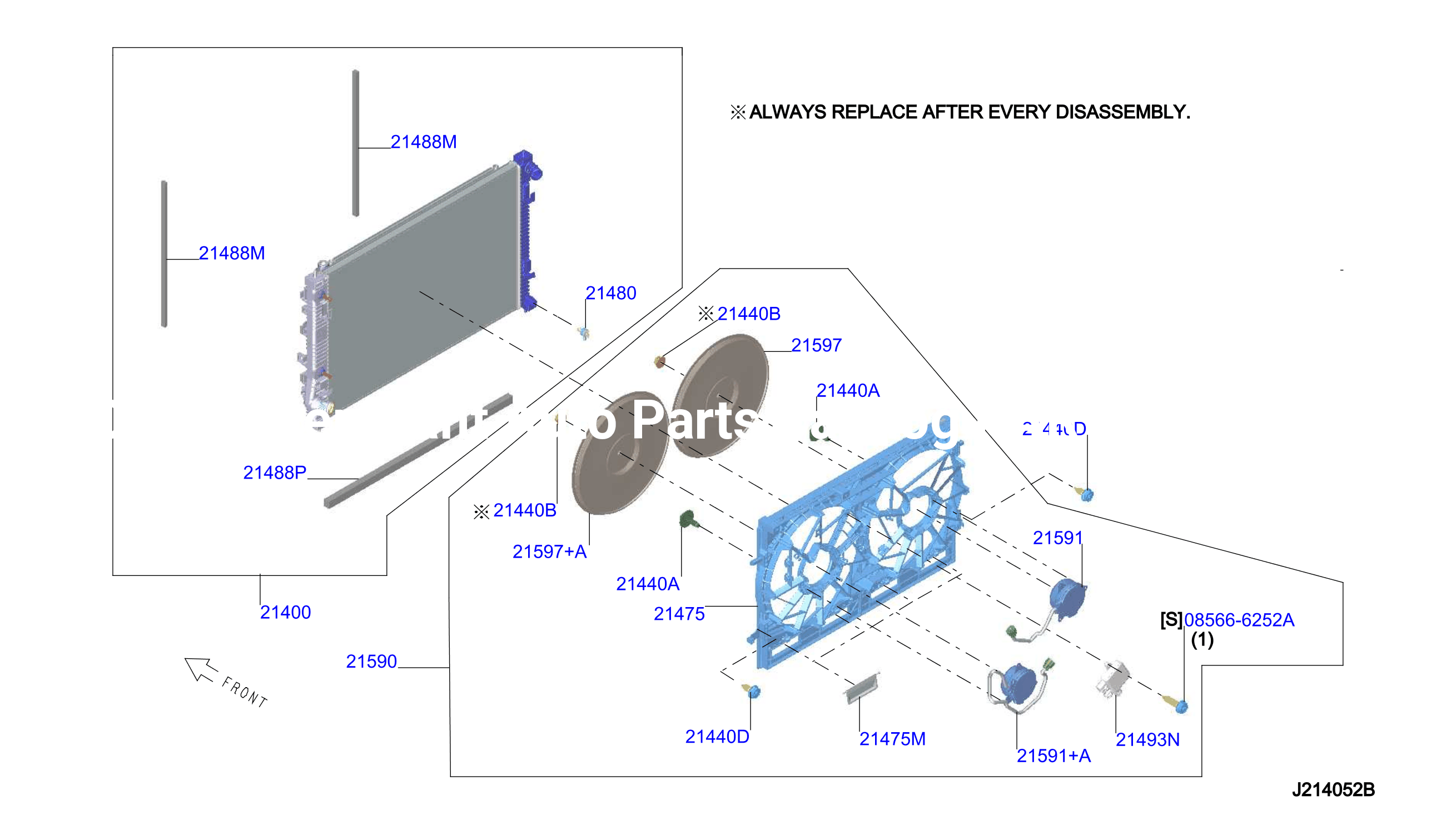 Radiator Shroud Inverter Cooling Radiator